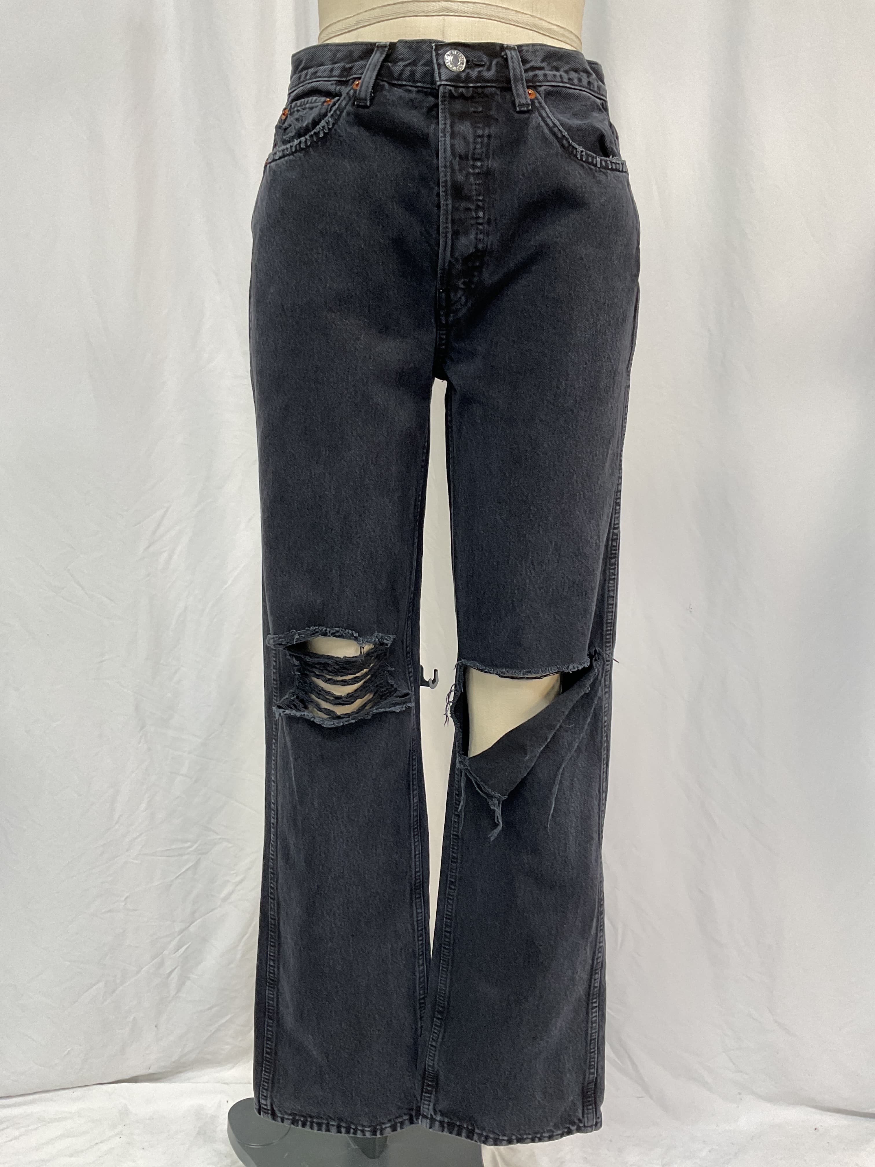 High-Rise Loose Jeans - Image 4