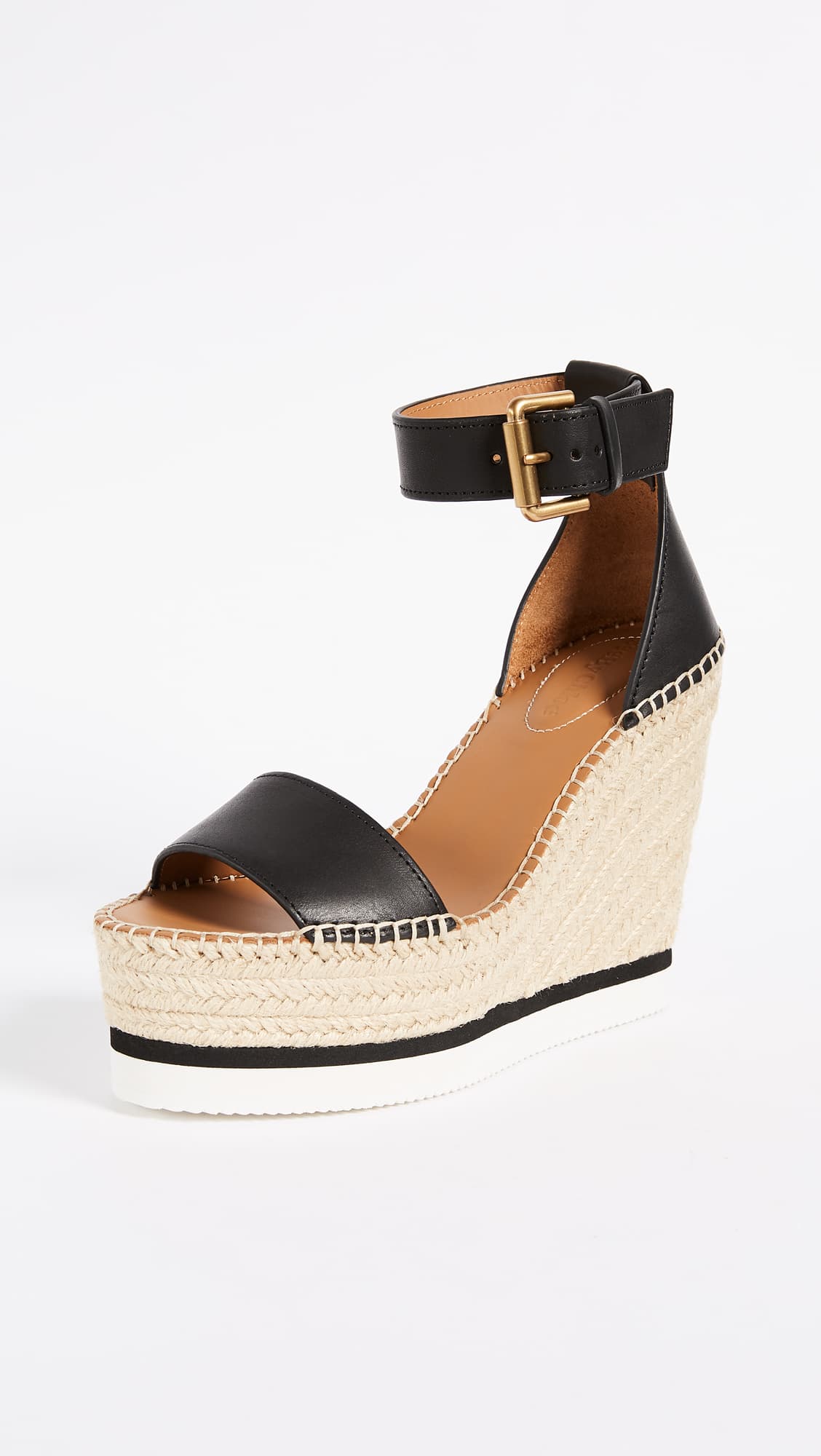 See By Chloe Glyn Wedge Espadrilles - Image 1