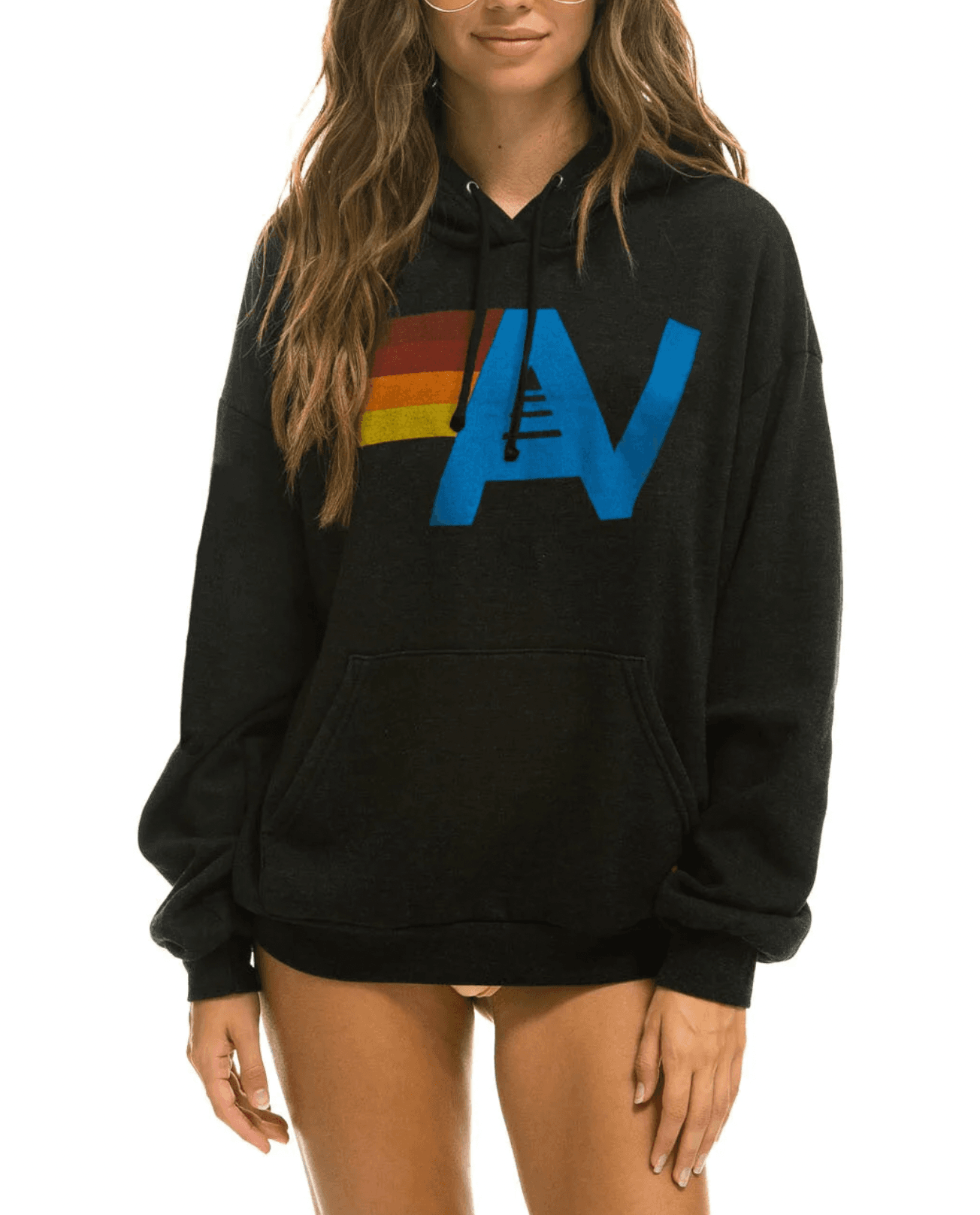 Unisex Logo Pullover Relaxed Hoodie - Image 1