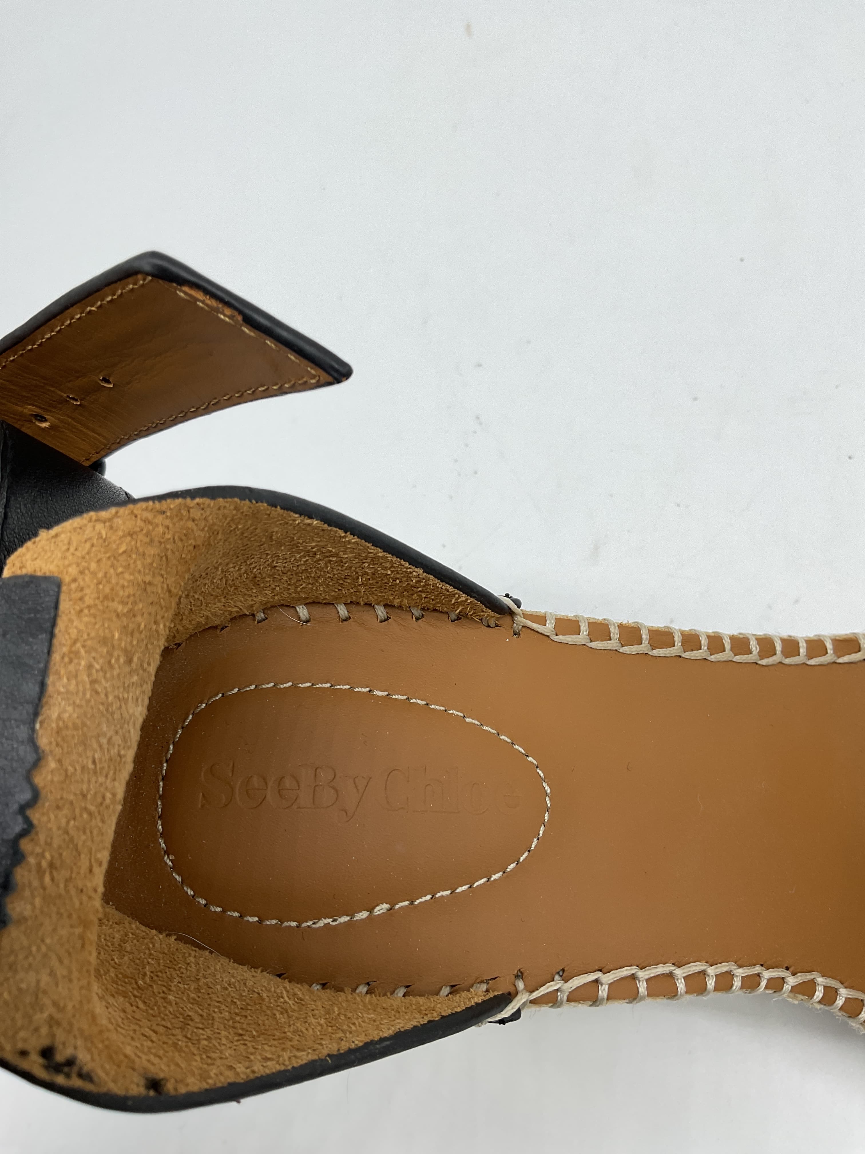 See By Chloe Glyn Wedge Espadrilles - Image 4