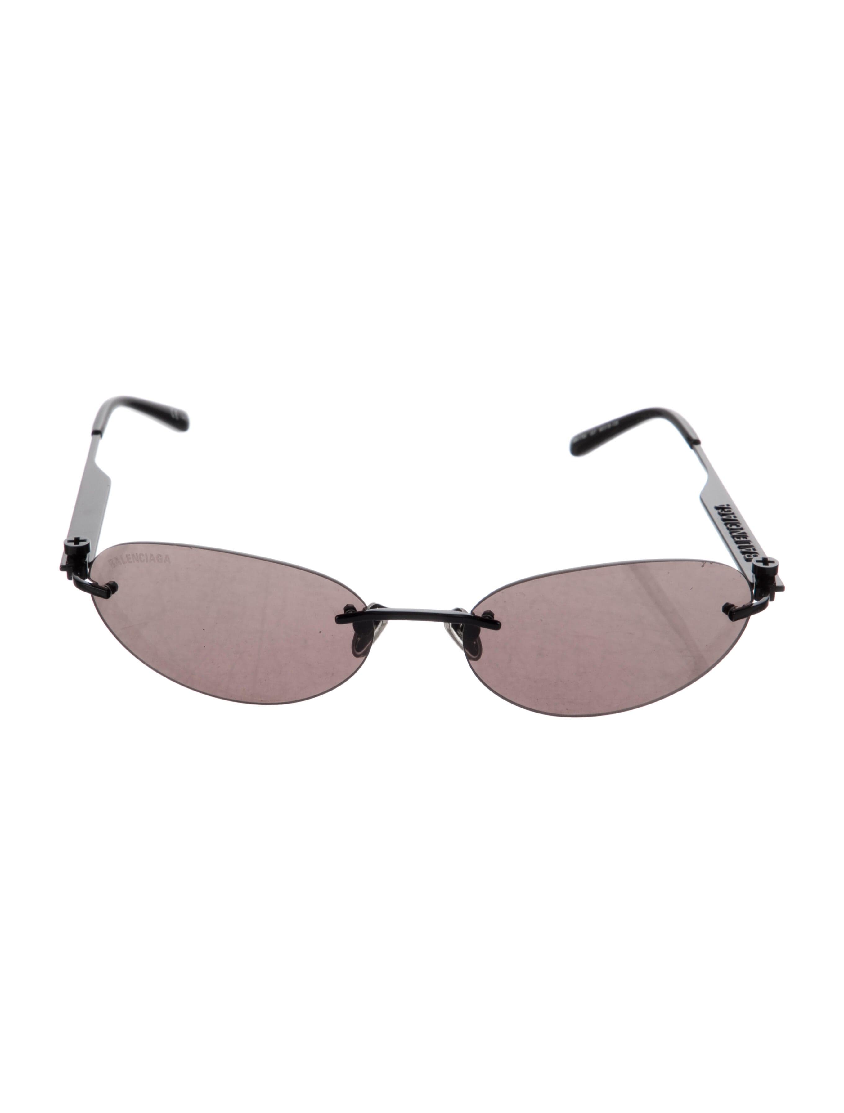 Narrow Tinted Sunglasses - Image 1