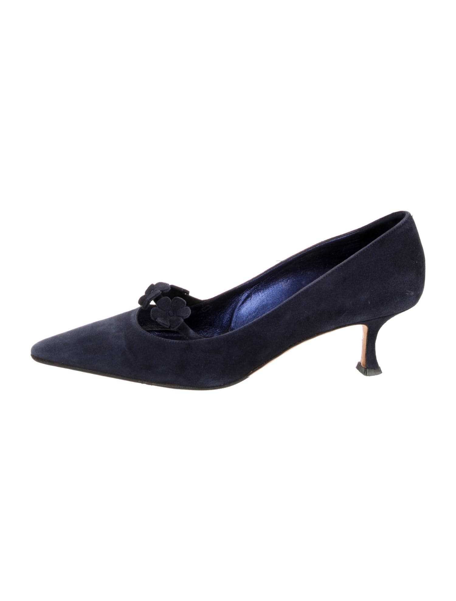 Suede Pumps - Image 1