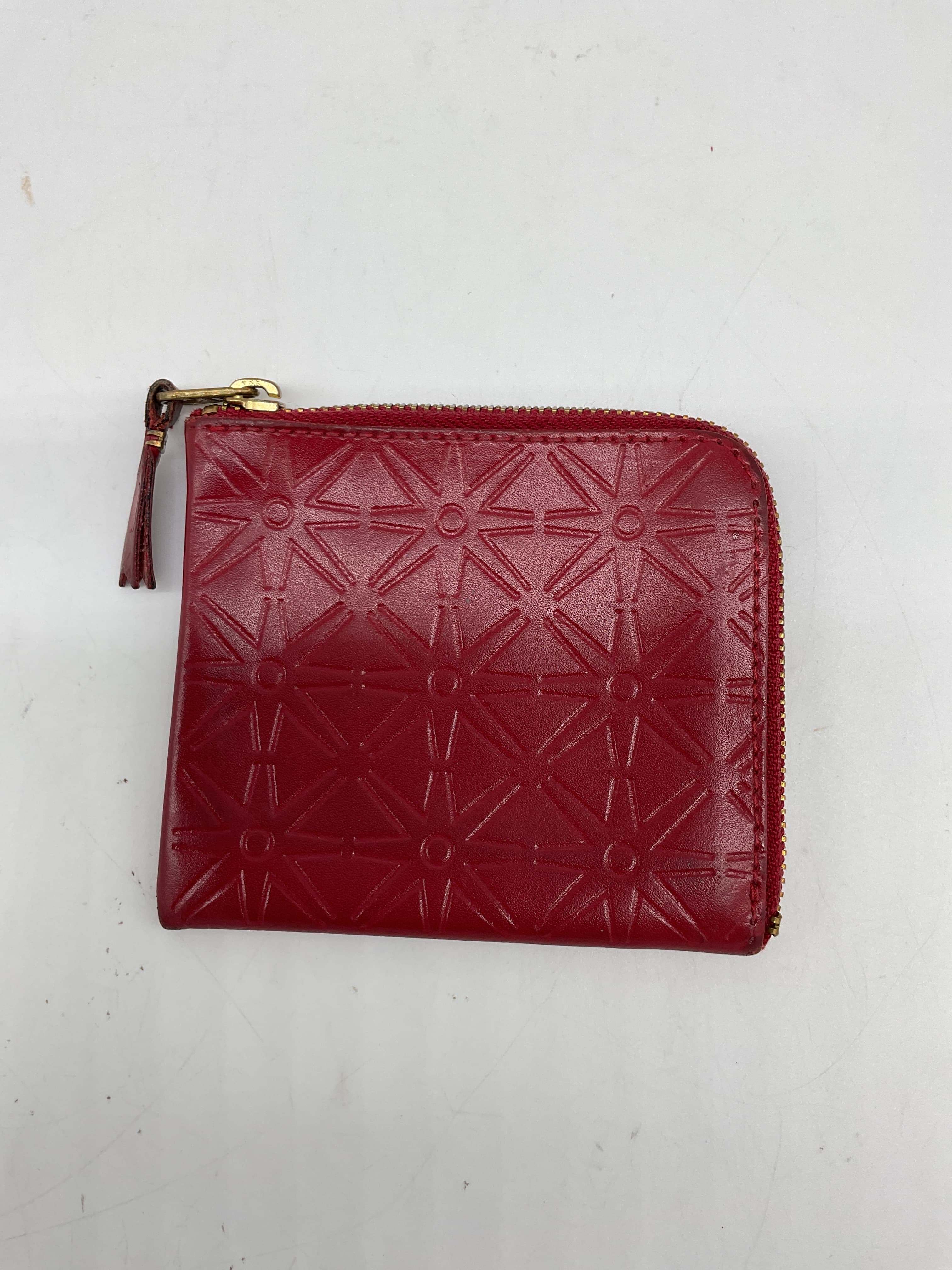 Leather Patterned Wallet - Image 3
