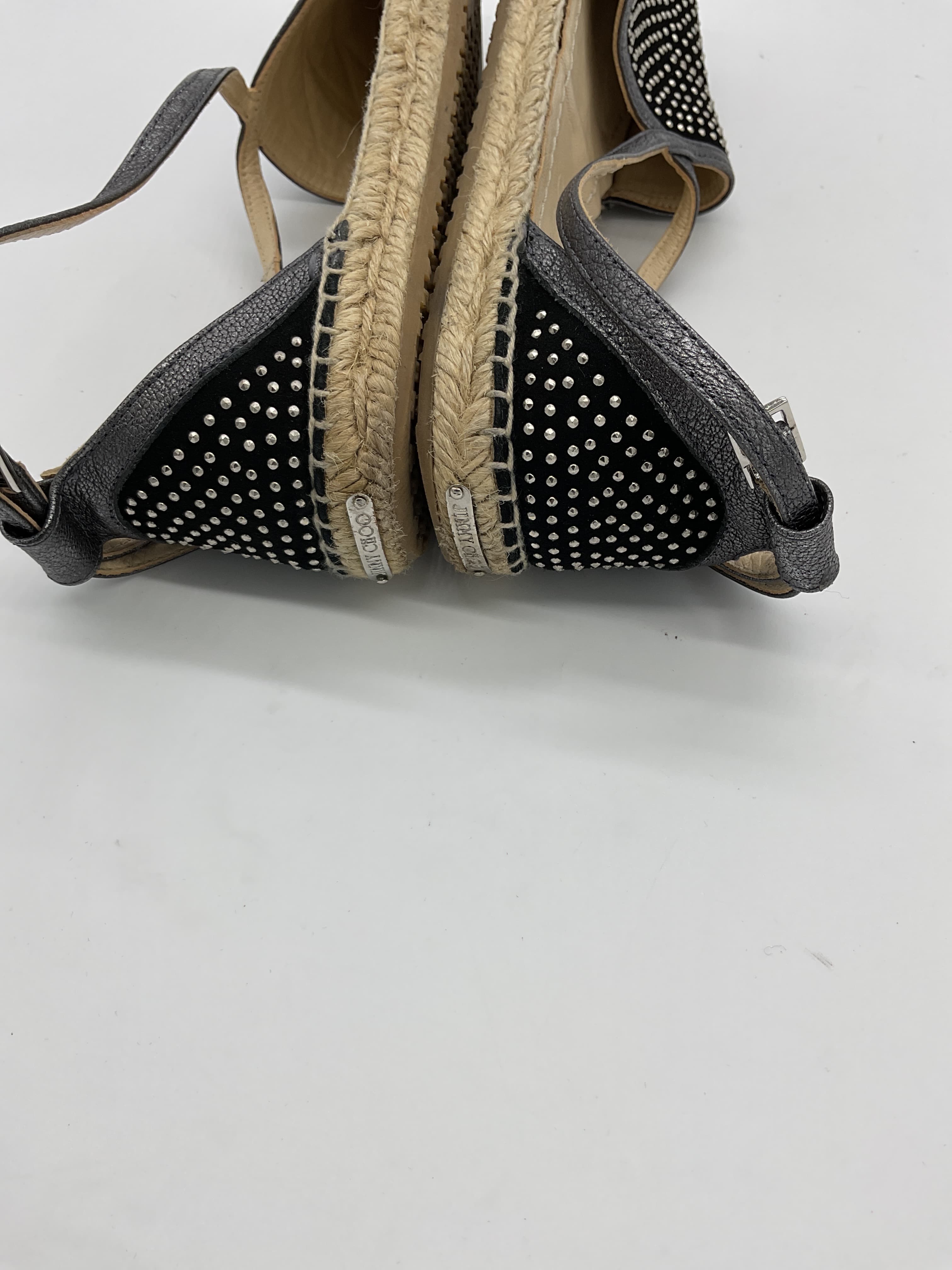 Suede Animal Print Espadrilles - Image 2