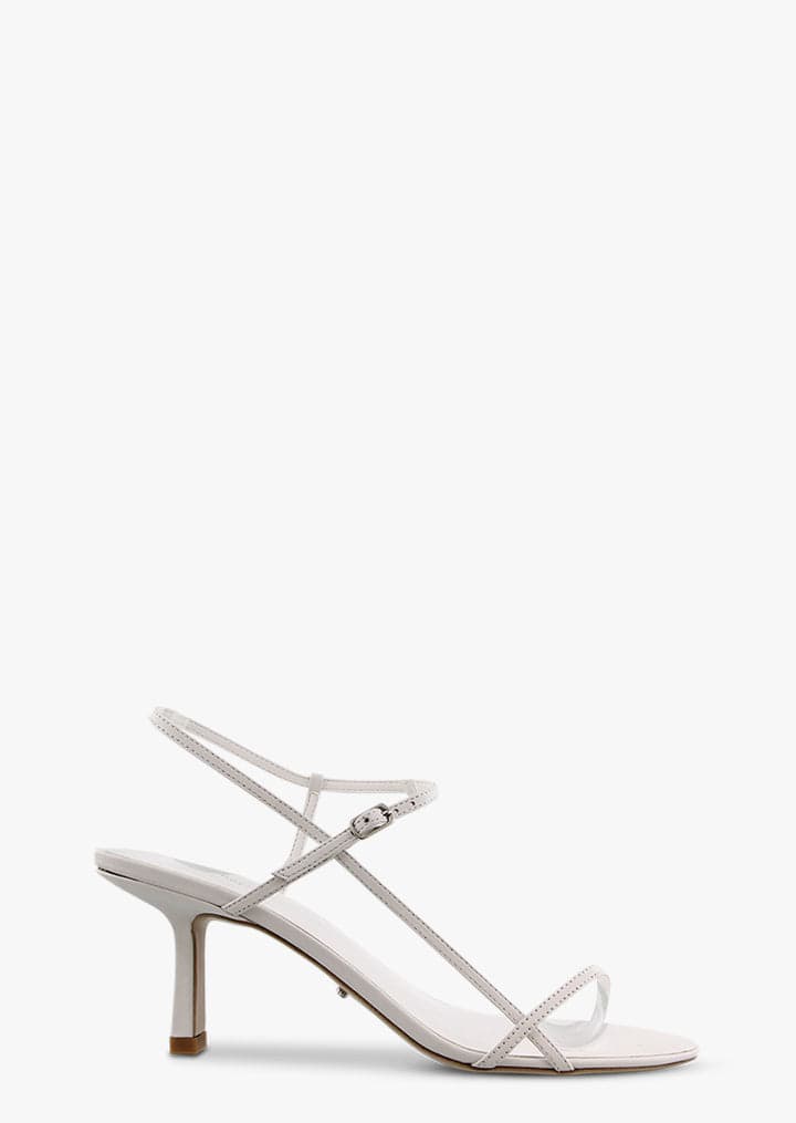 Caprice White Kid Heels - Image 1