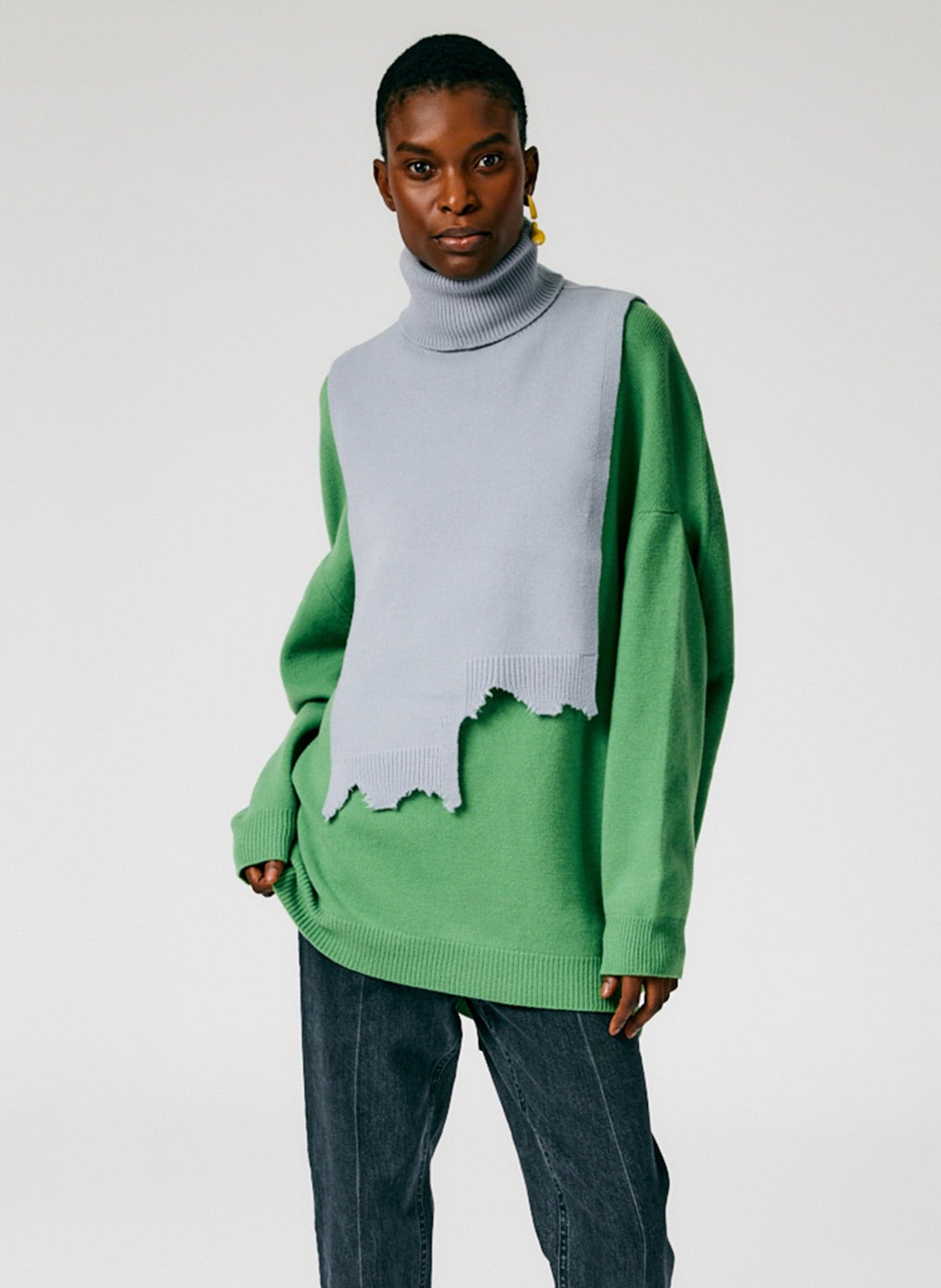 Airy Extrafine Wool Turtleneck Dicky - Image 1