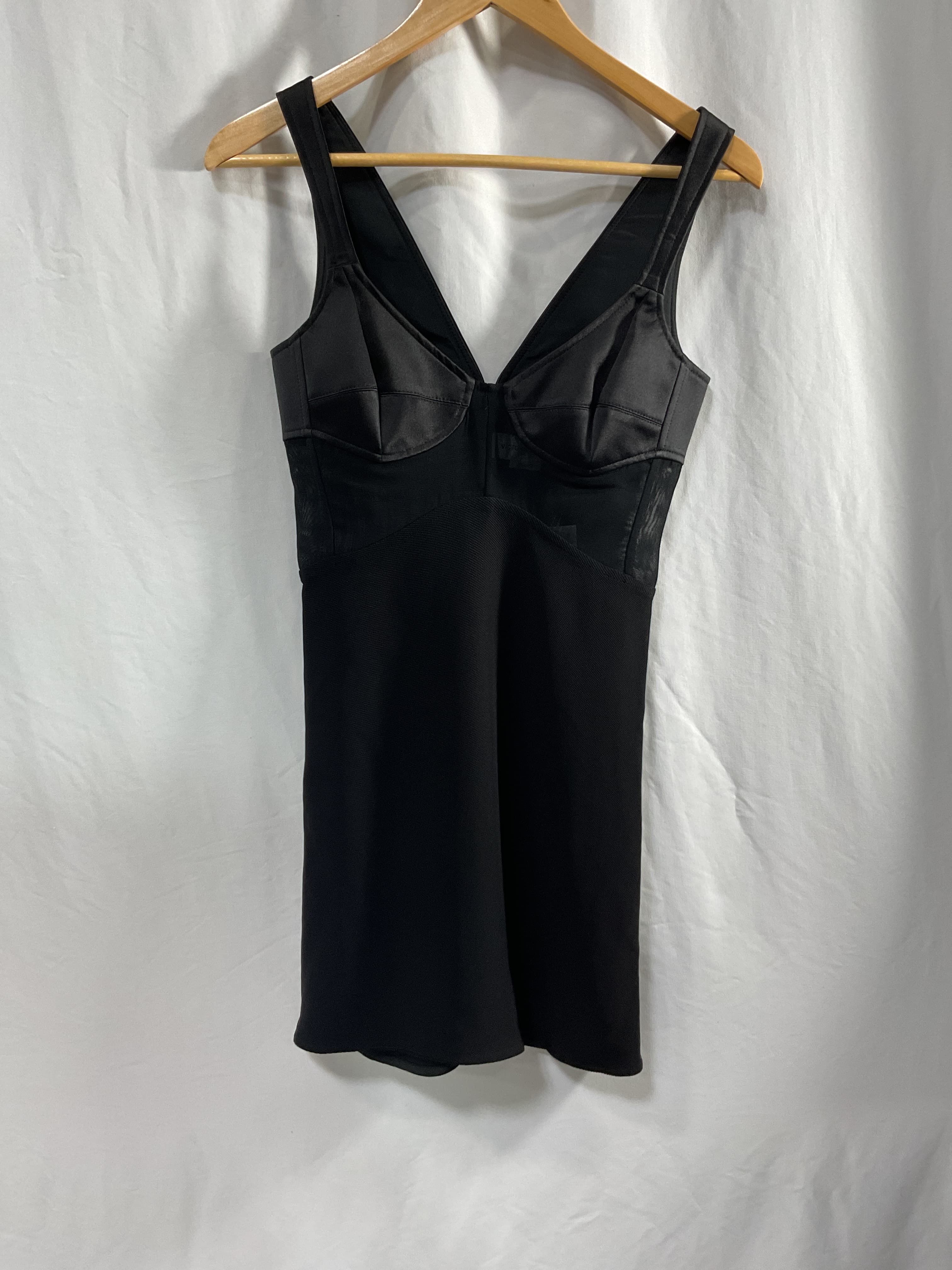 Square Neckline Mini Dress - Image 2