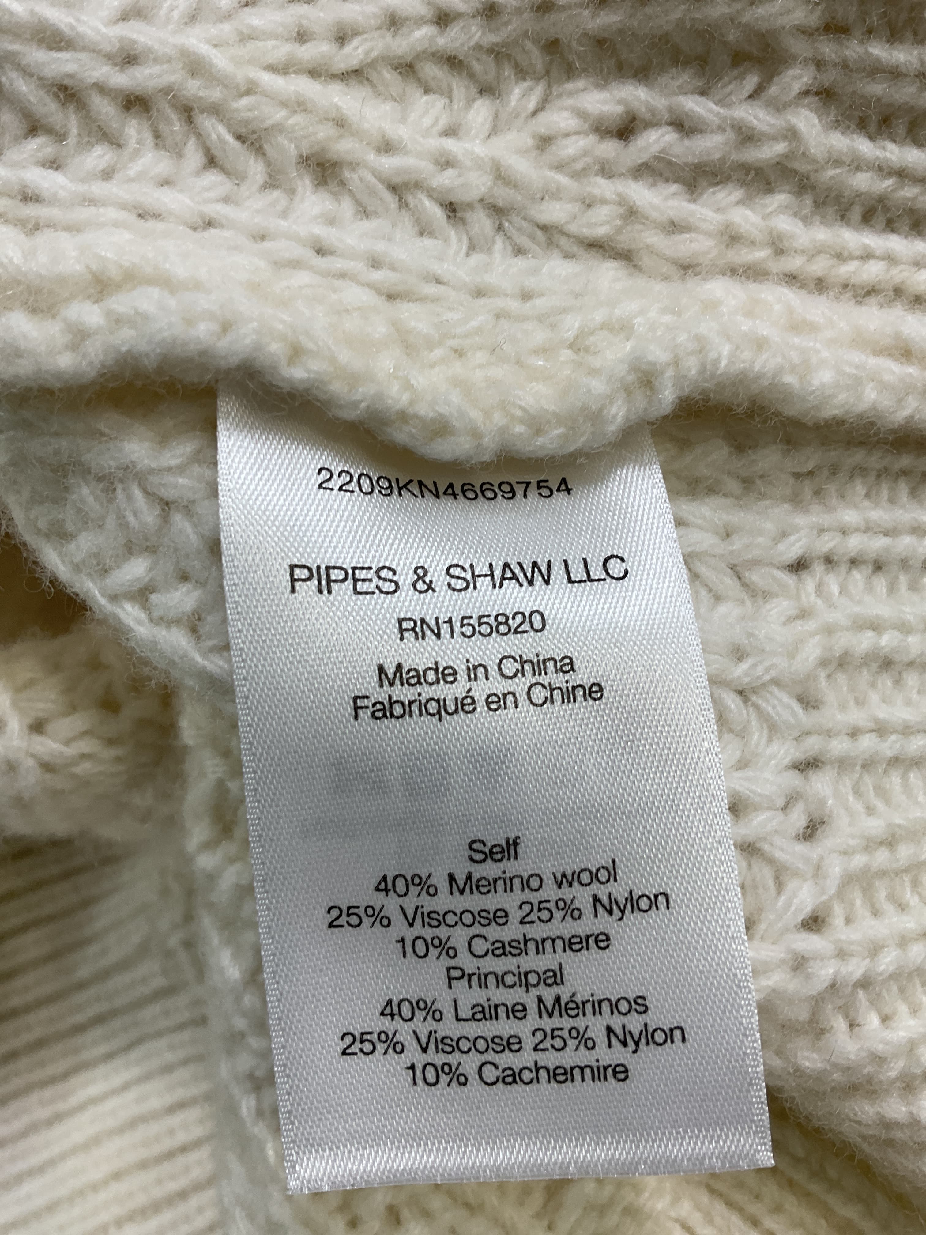 Bertilda Mixed Cable-Knit Turtleneck - Image 2