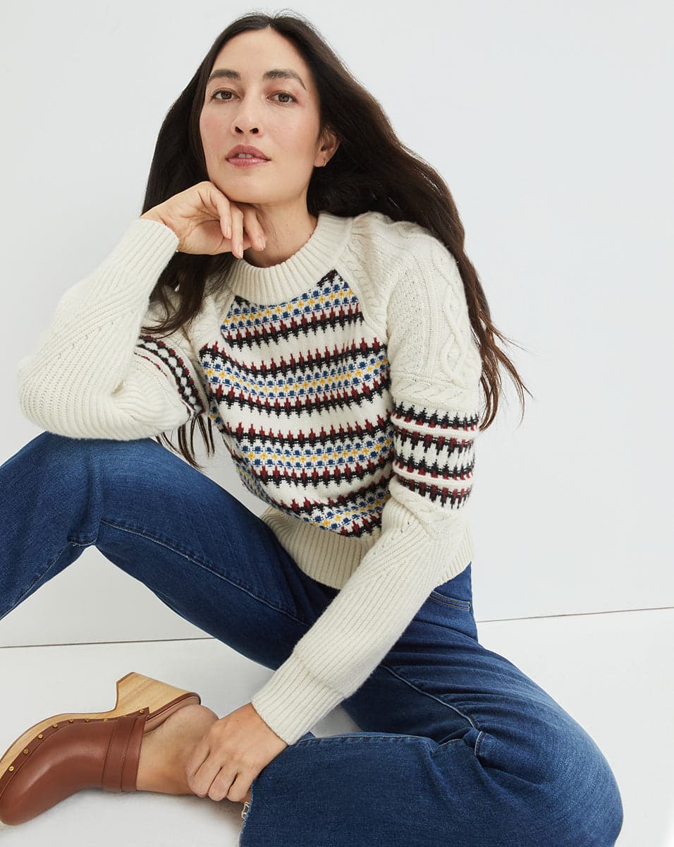 Jimena Jacquard Sweater - Image 1