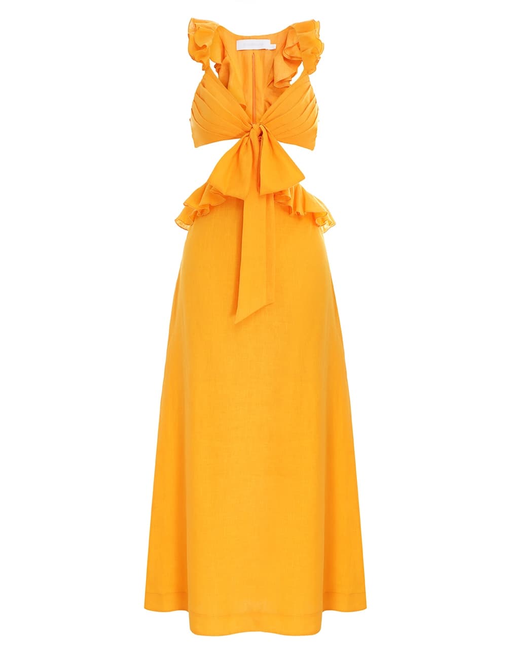 Aliane Ruffle Midi Dress - Image 1