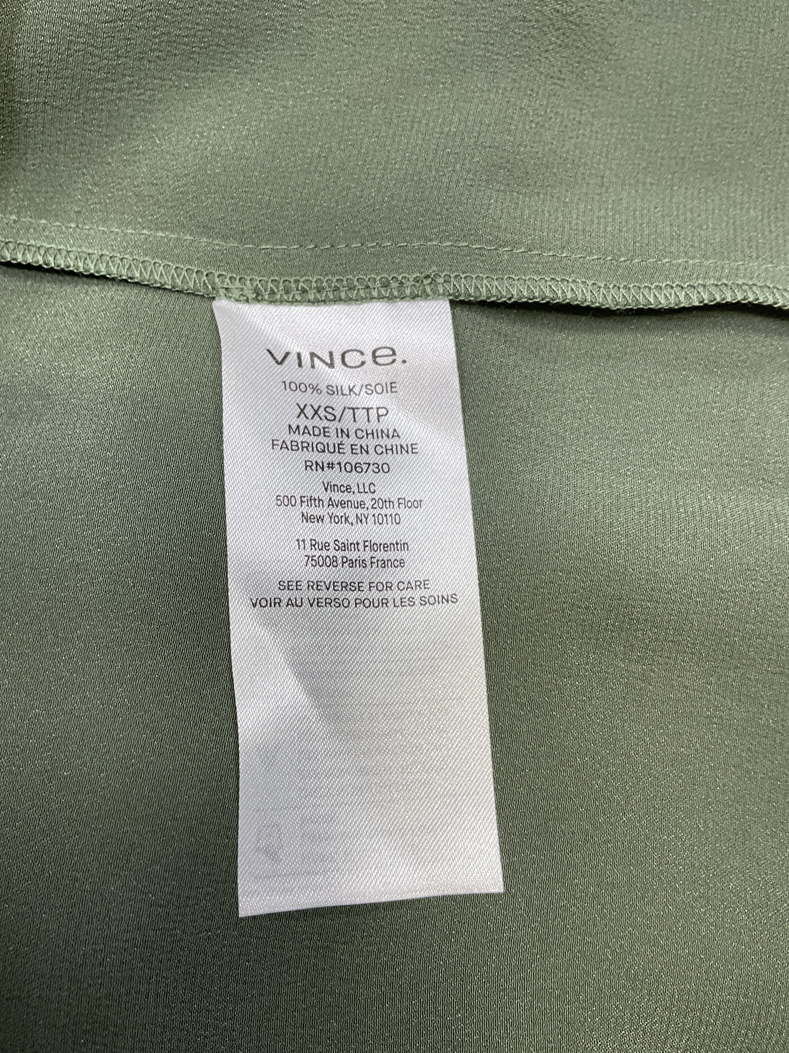 Silk Cap-Sleeve Ruched-Back Blouse - Image 2
