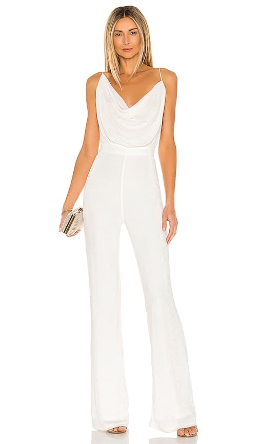 Moira Pantsuit In Ivory - Image 1