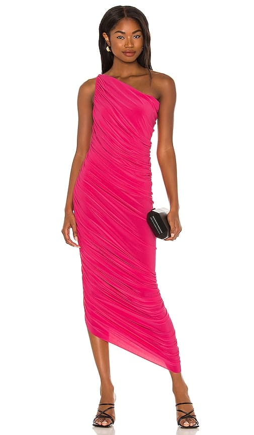 Norma Kamali X Revolve Diana Gown In Rose - Image 2