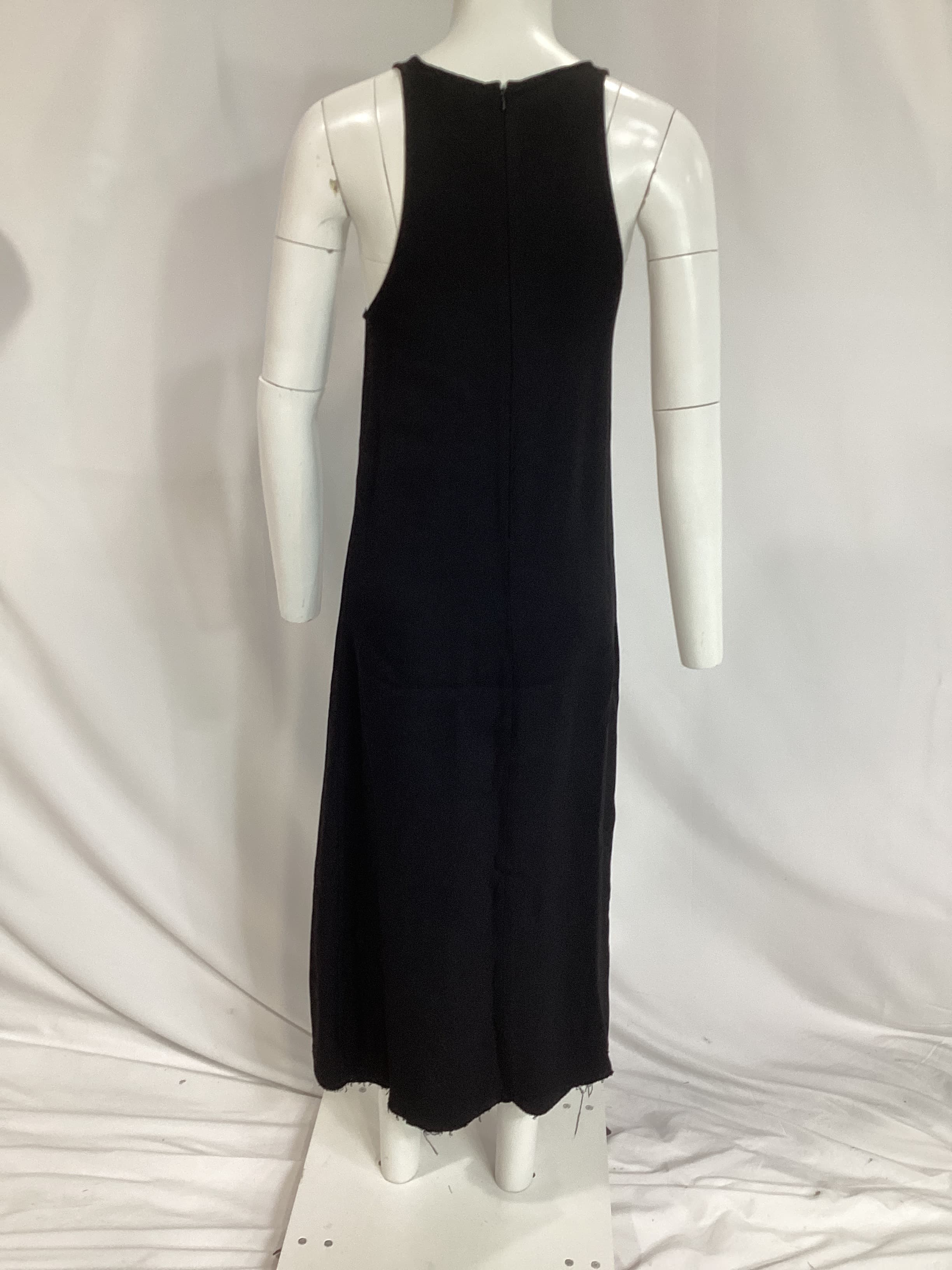 Scoop-Neck Sabl Dress Black - Image 1