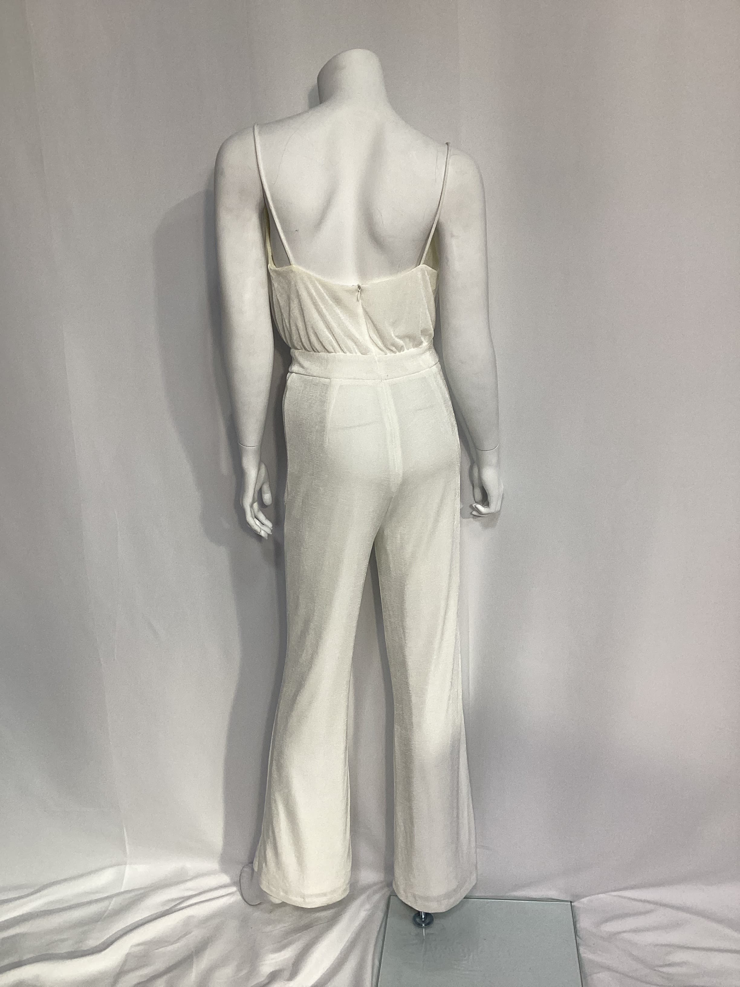 Moira Pantsuit In Ivory - Image 3