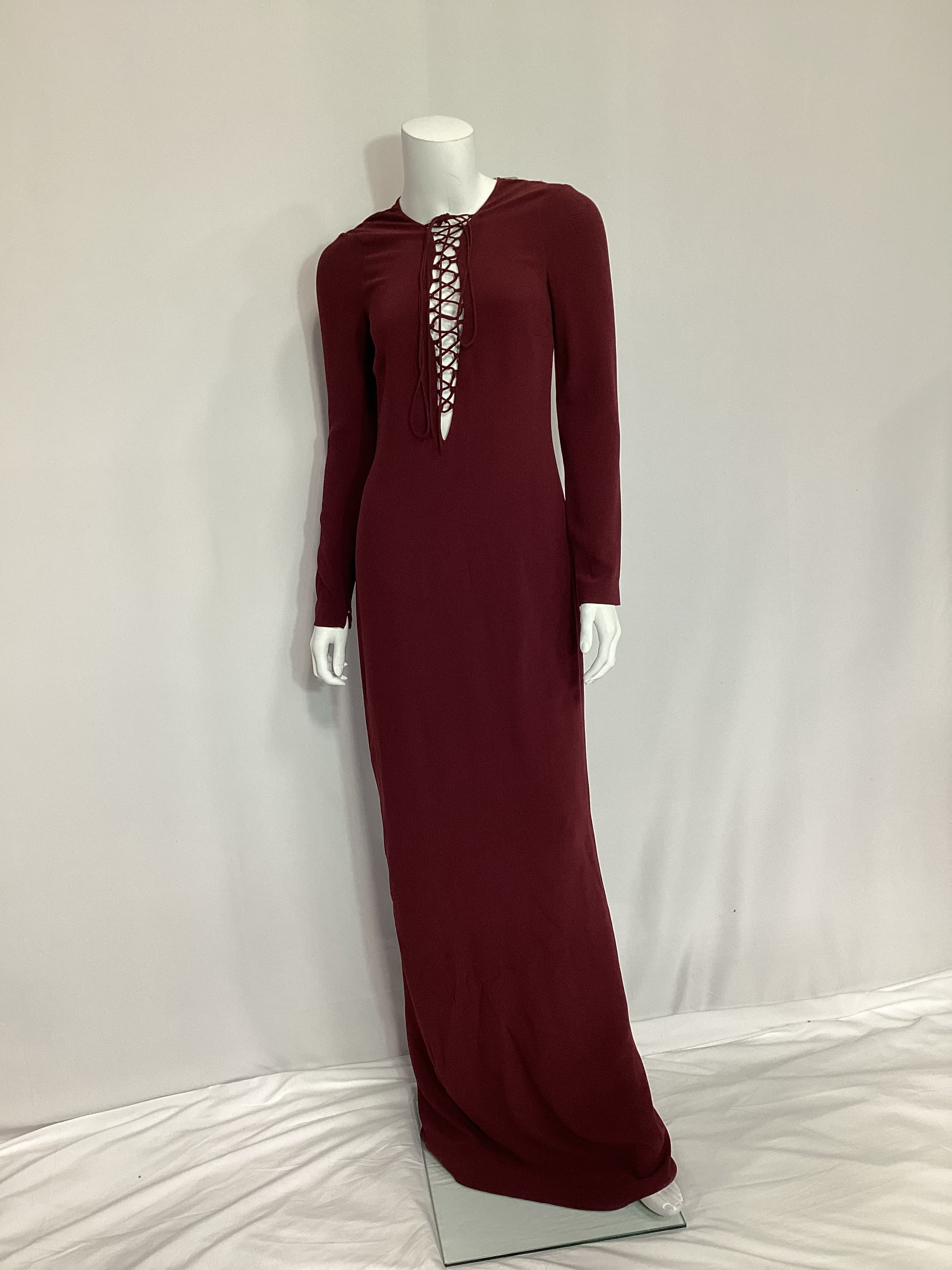 V-Neck Long Dress - Image 2