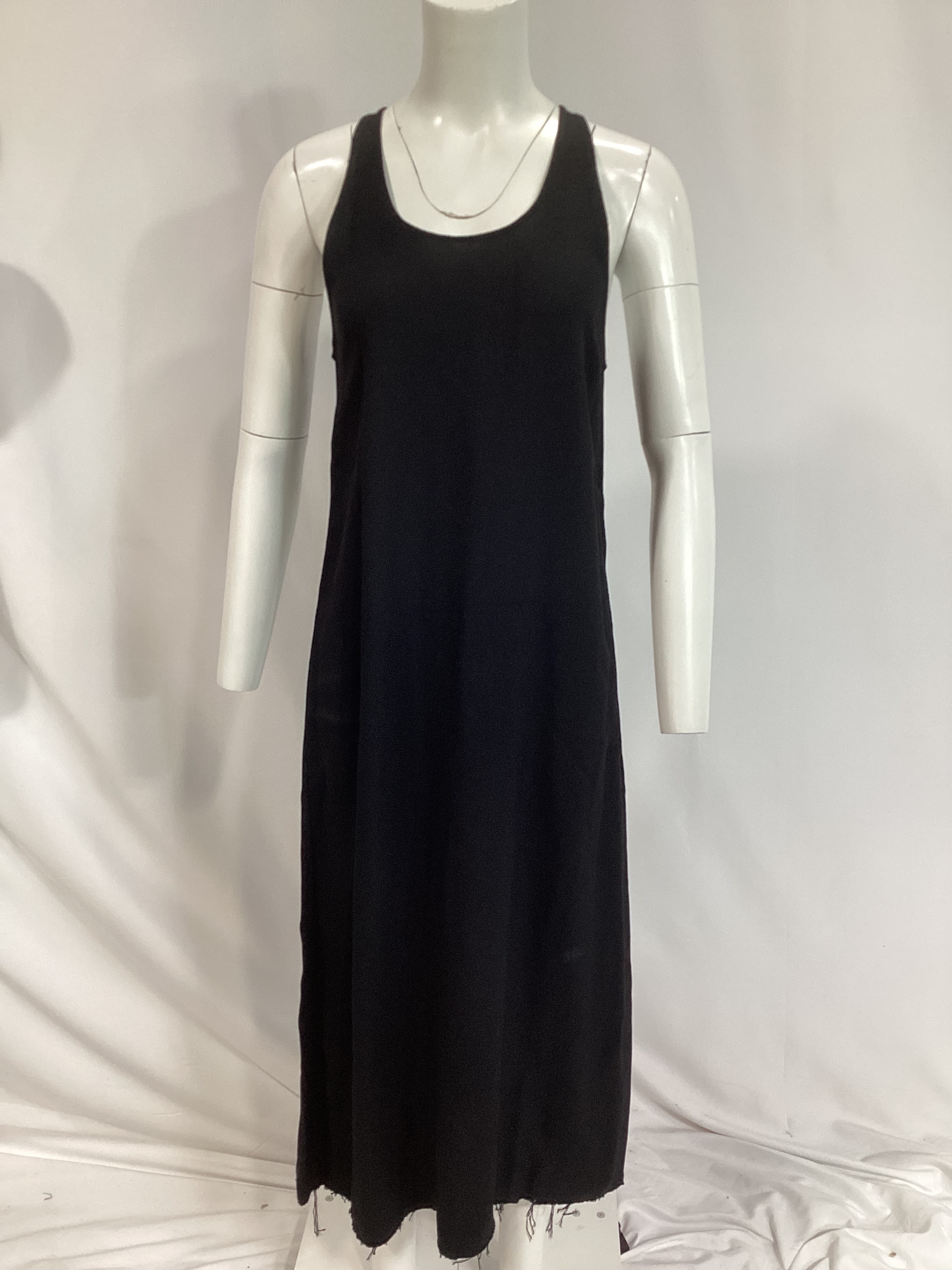 Scoop-Neck Sabl Dress Black - Image 3