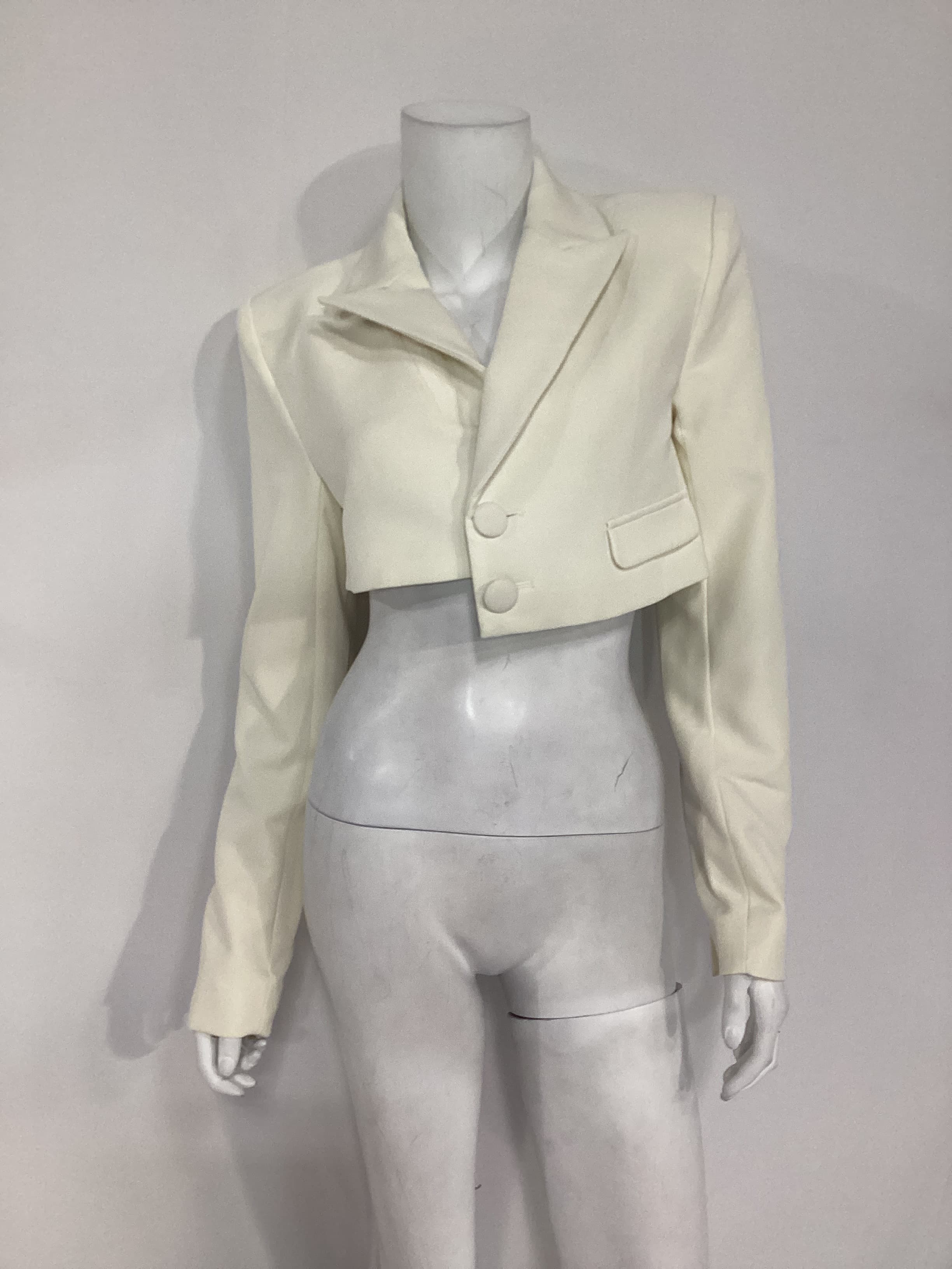 Harper Cropped Blazer - Image 3