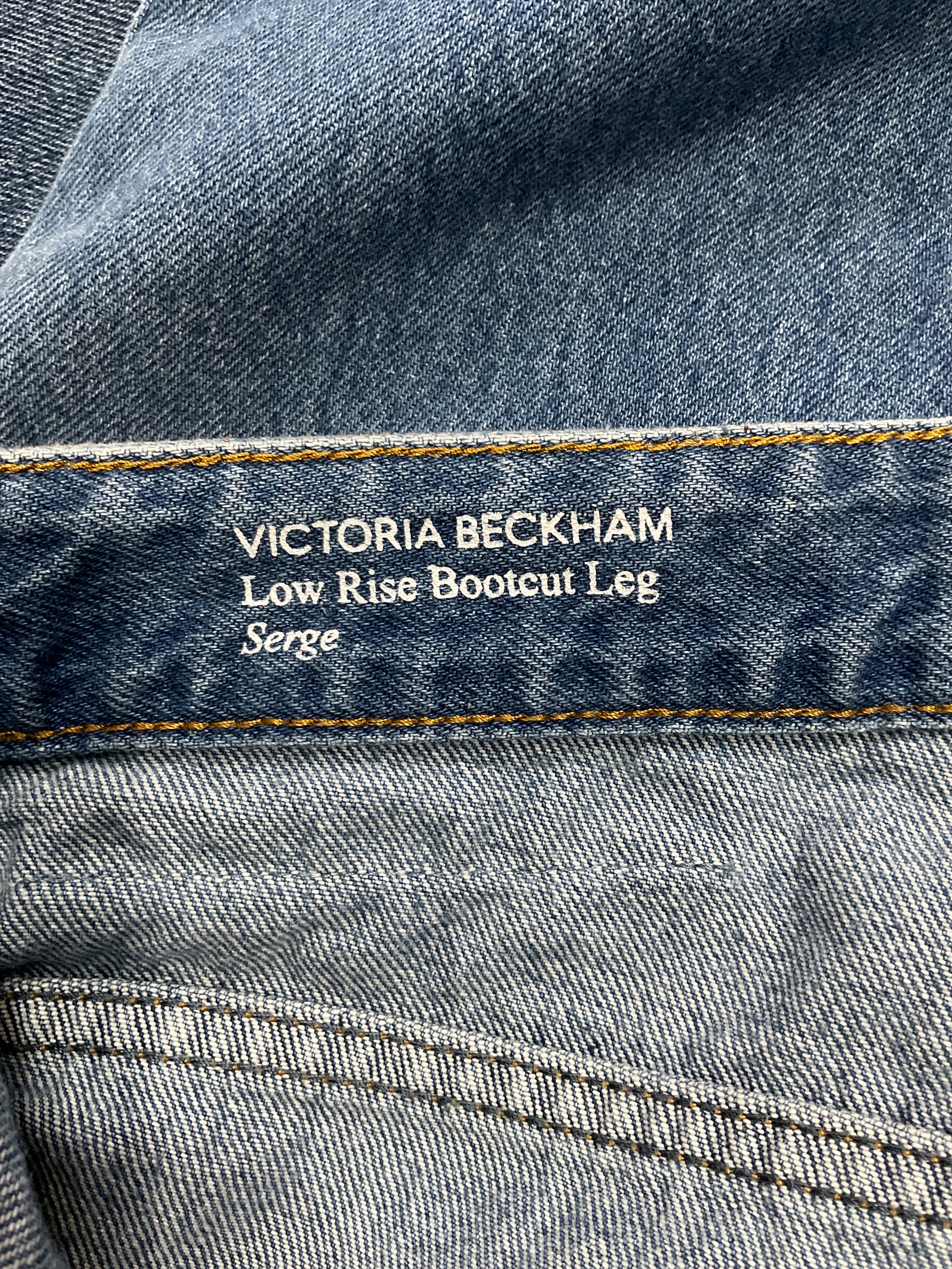 Serge Two-Tone Mid-Rise Wide-Leg Jeans - Image 4