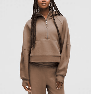 Scuba Oversized Half-Zip Hoodie - Image 1