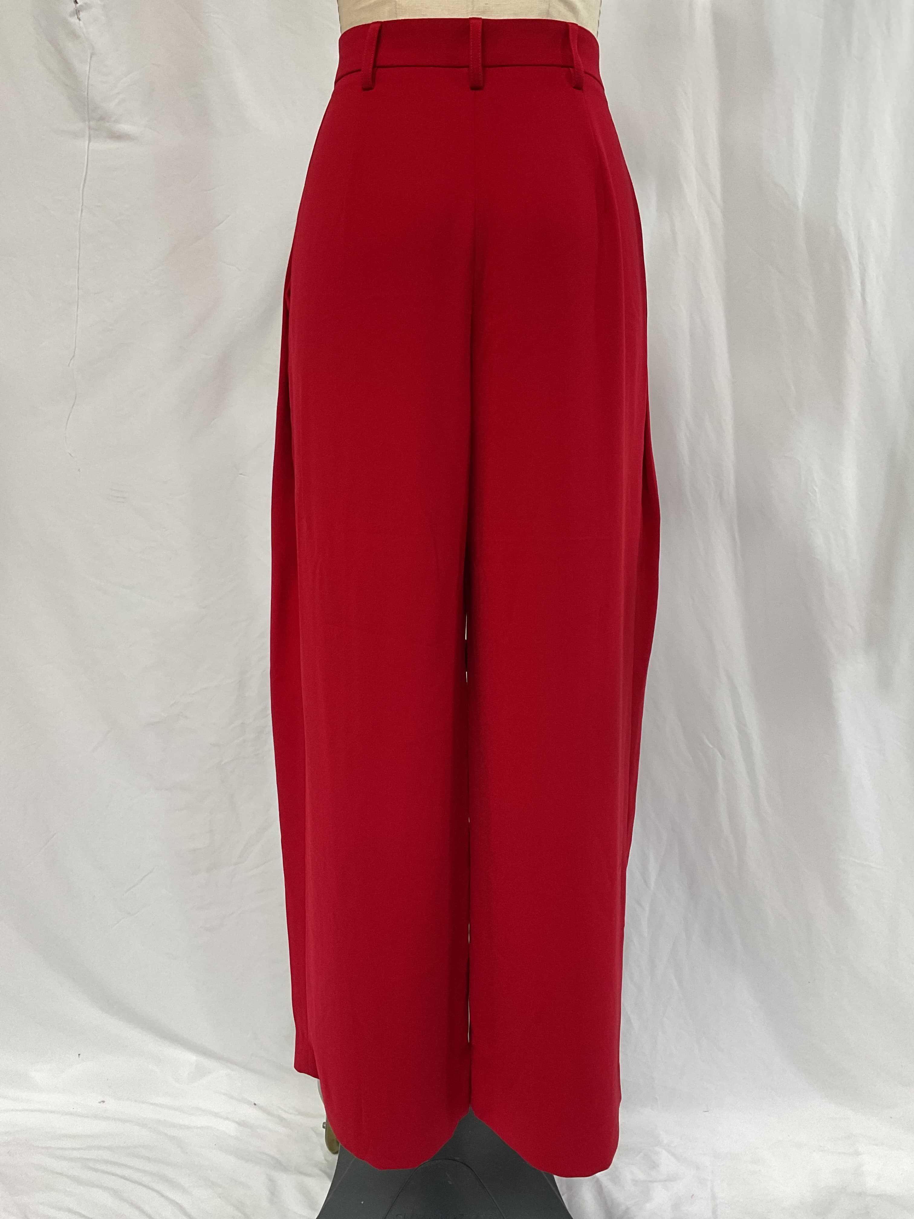 Full Leg Pant In Red - Image 2