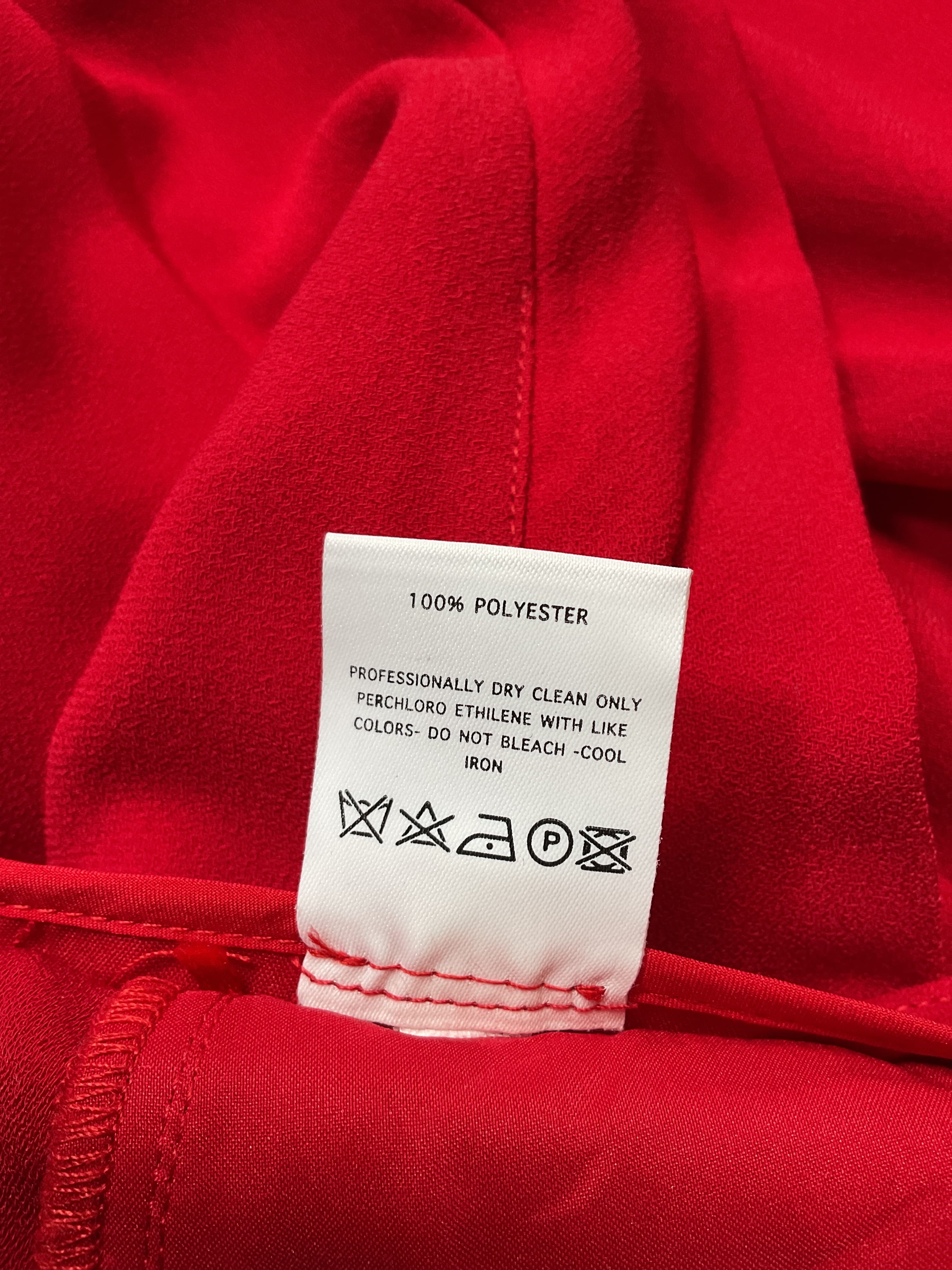 Full Leg Pant In Red - Image 3