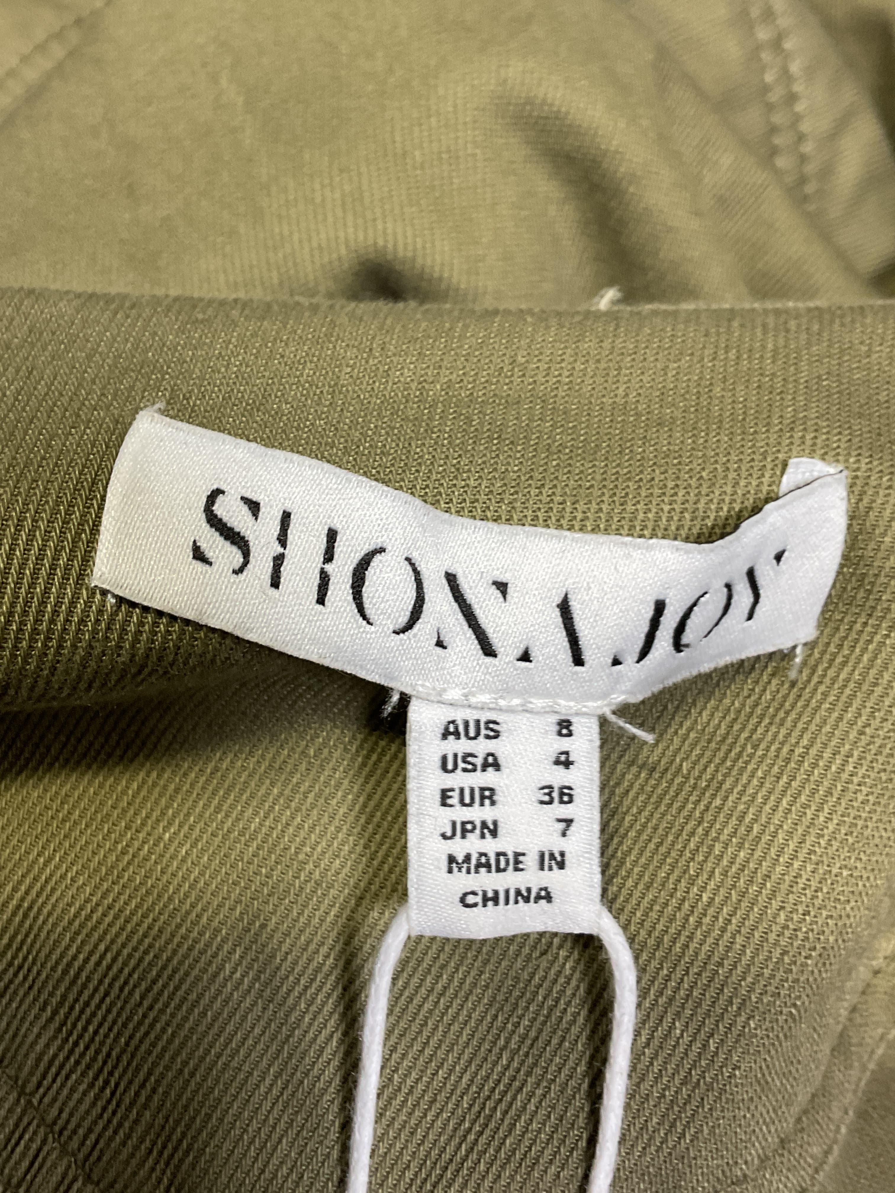 Chiara Utility Dress In Olive - Image 3