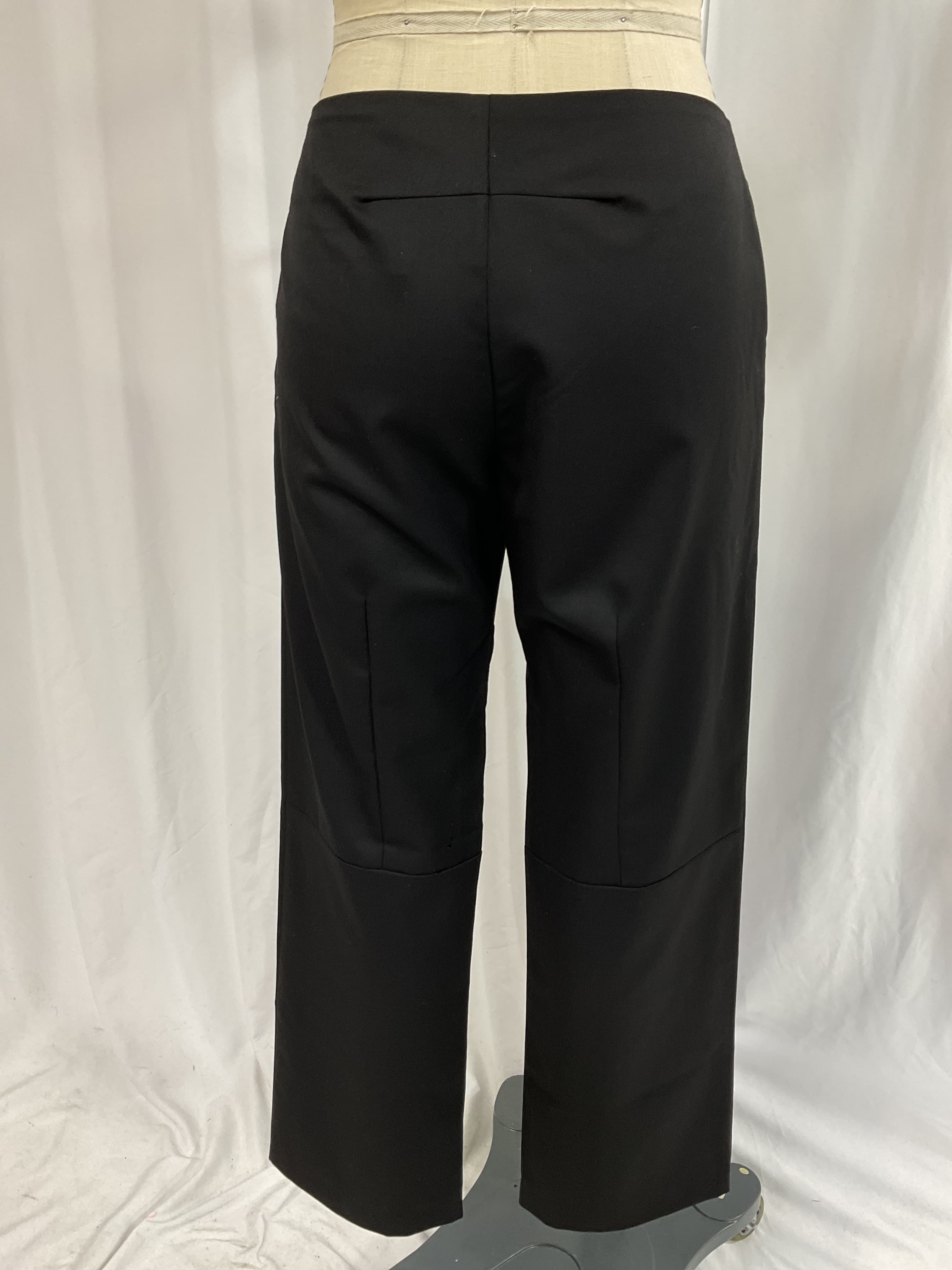Scylla Straight Leg Trouser In Black - Image 2