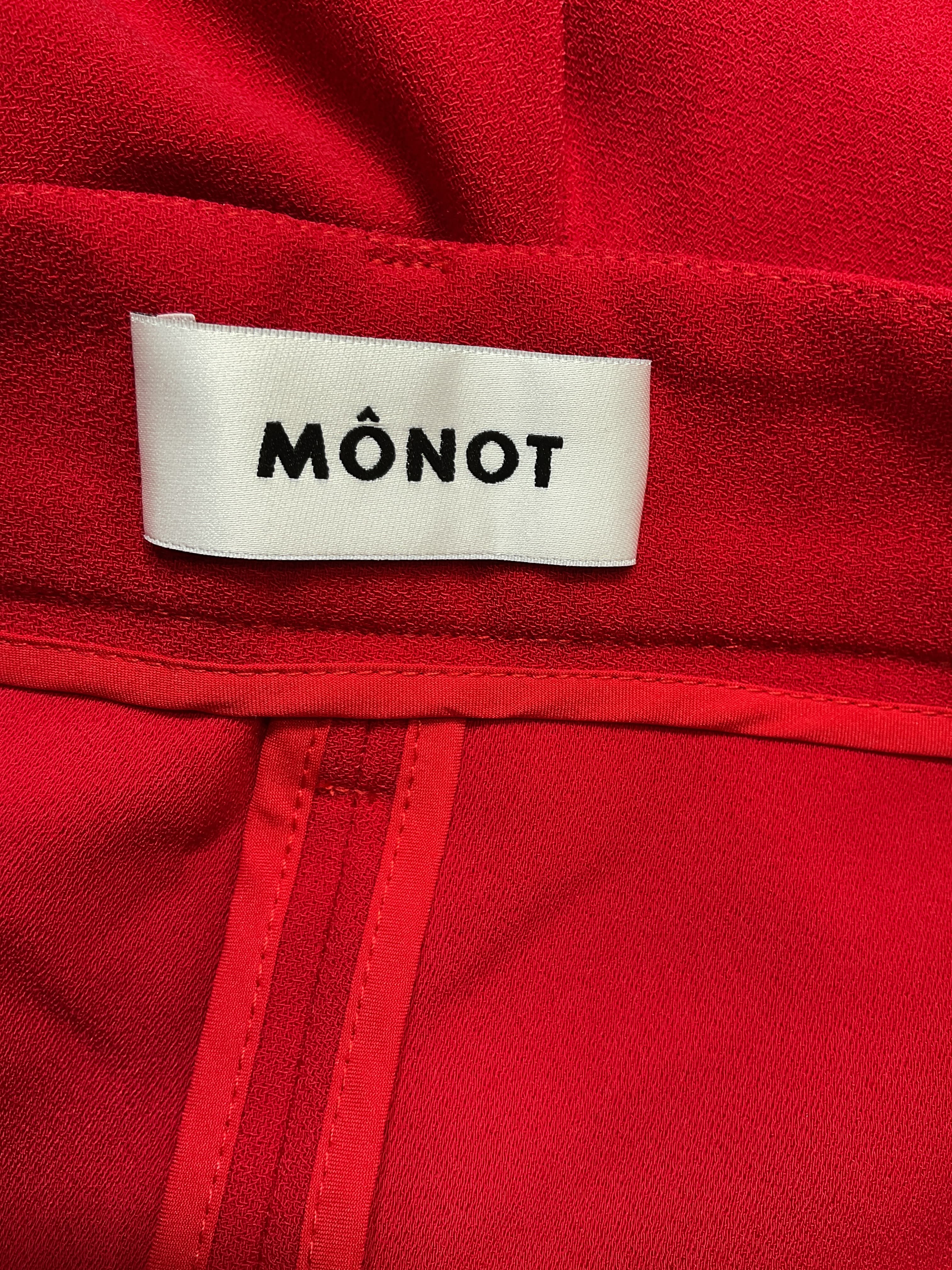 Full Leg Pant In Red - Image 4