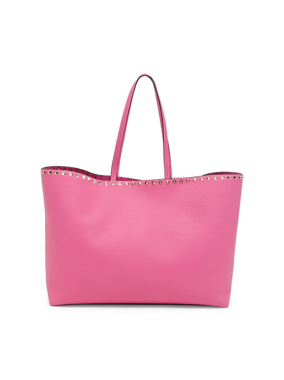 Garavani Rockstud Leather Tote - Image 1