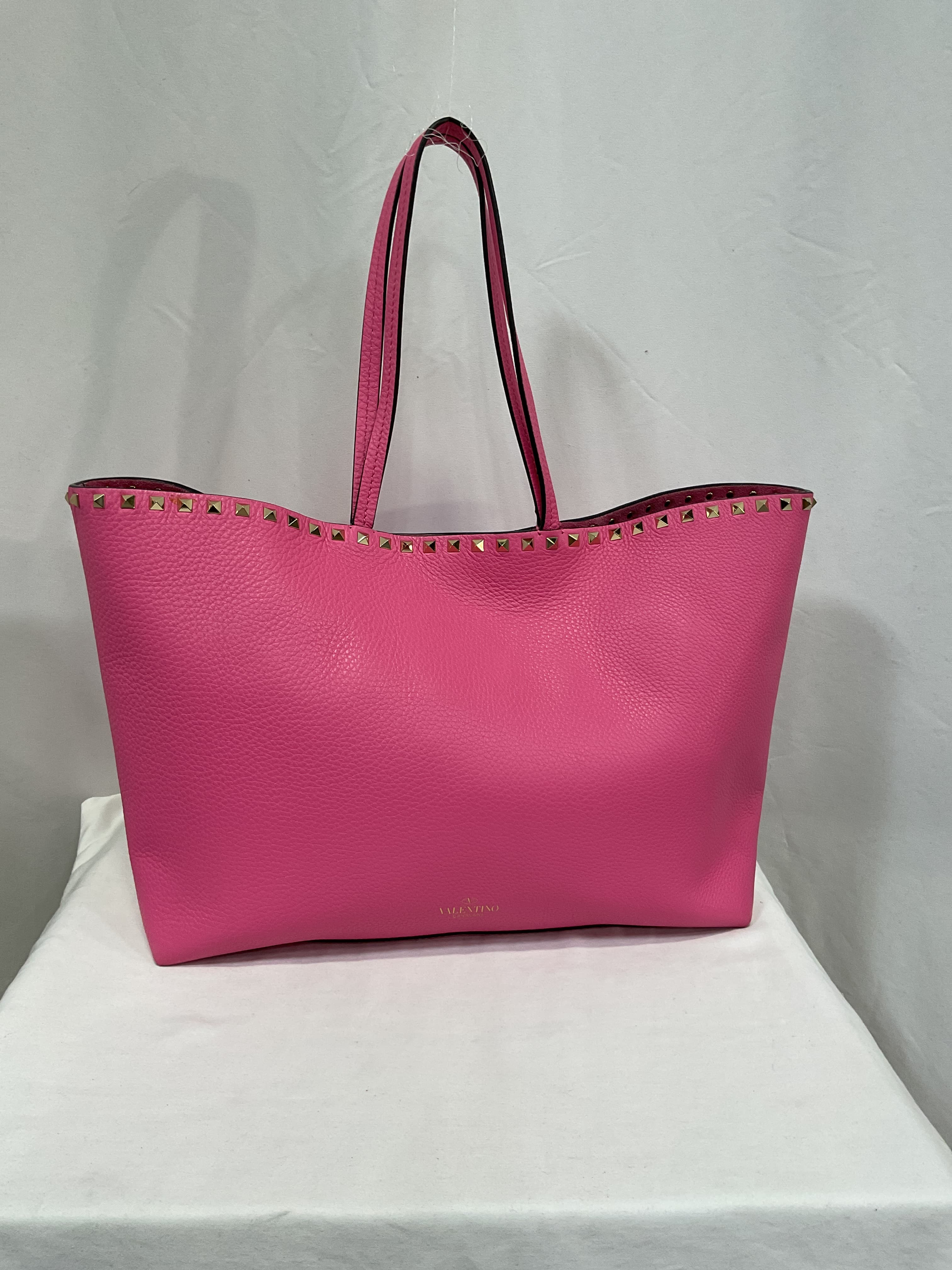 Garavani Rockstud Leather Tote - Image 3