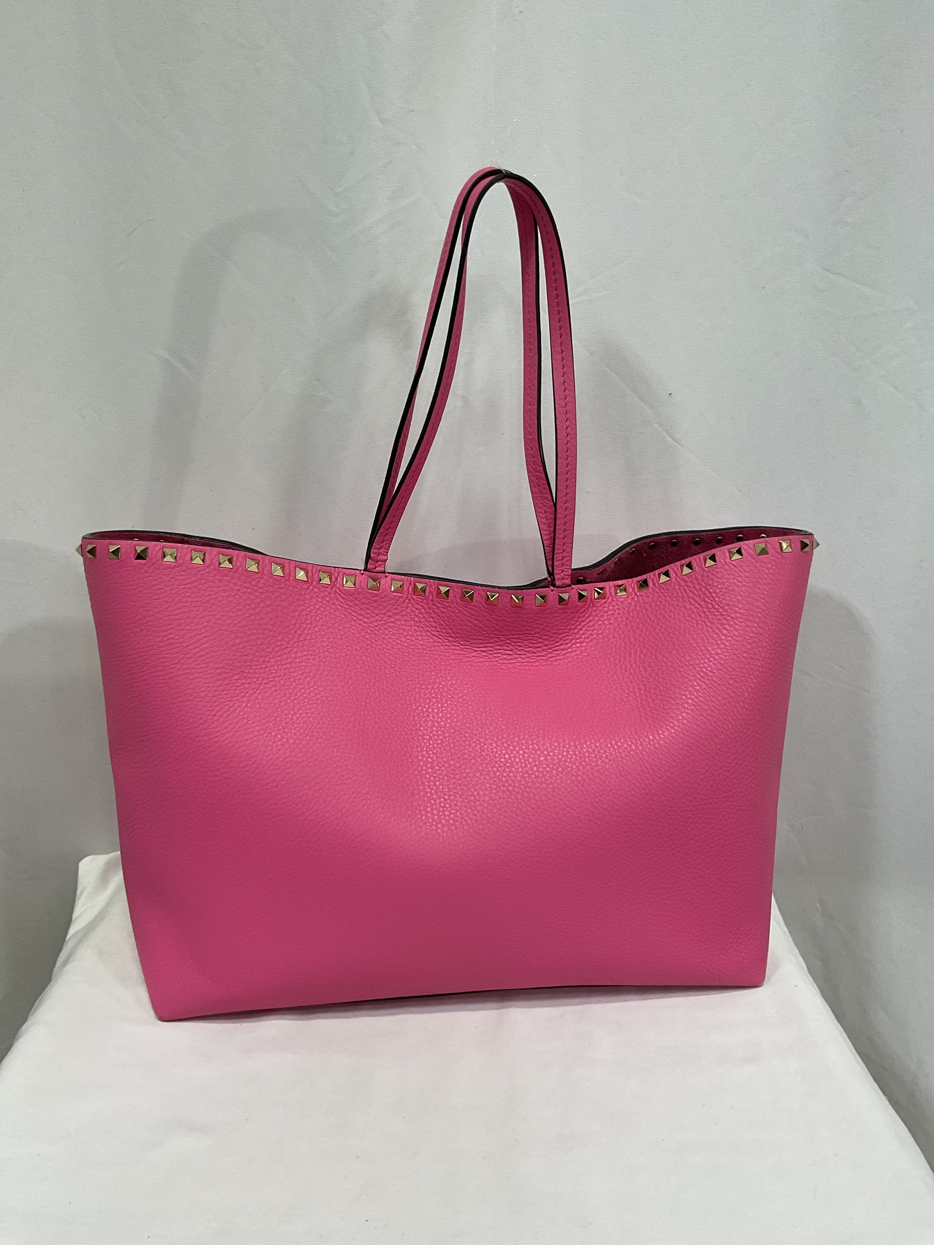 Garavani Rockstud Leather Tote - Image 4