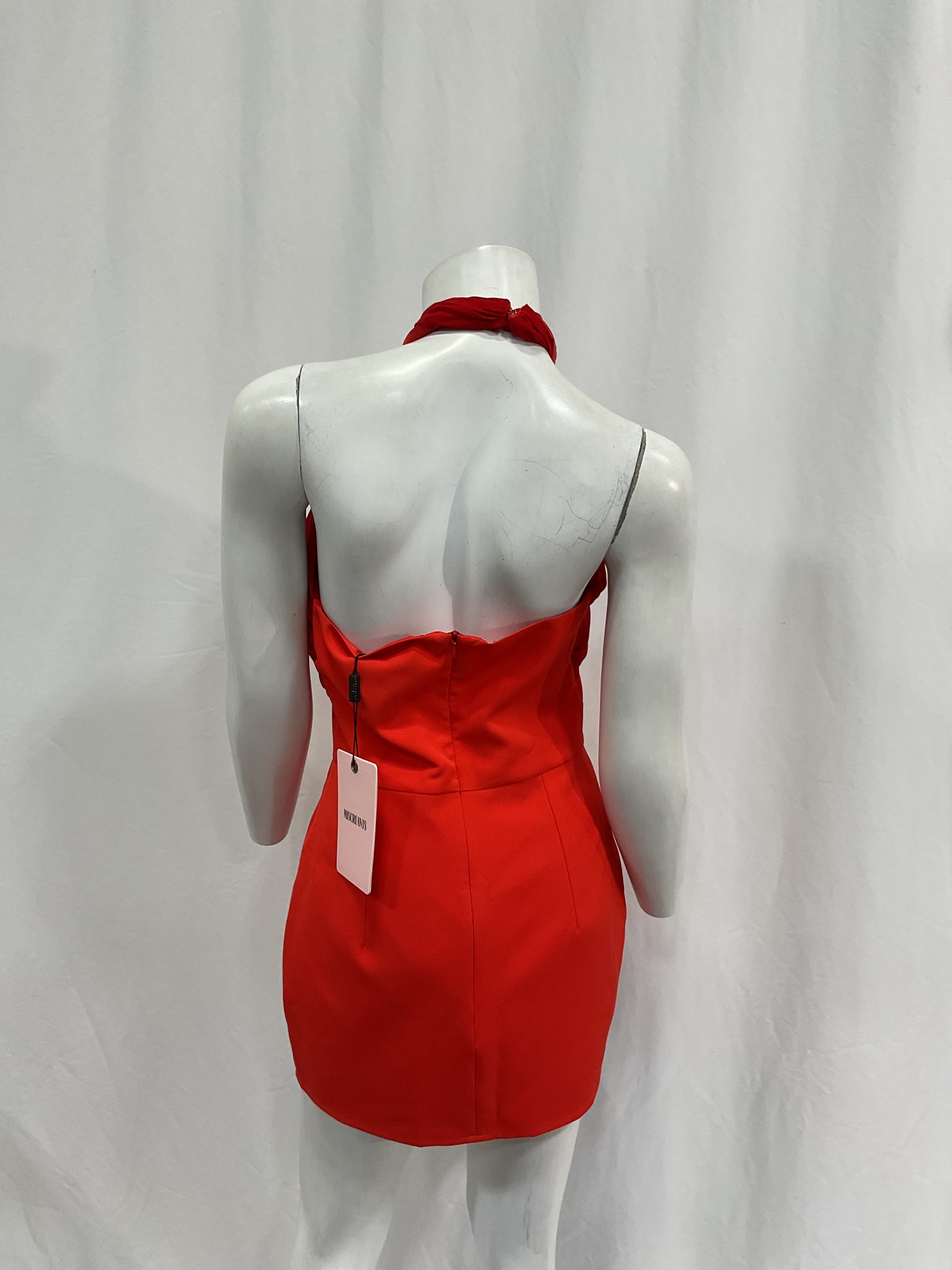 Adrianna Dress Mini In Red - Image 2