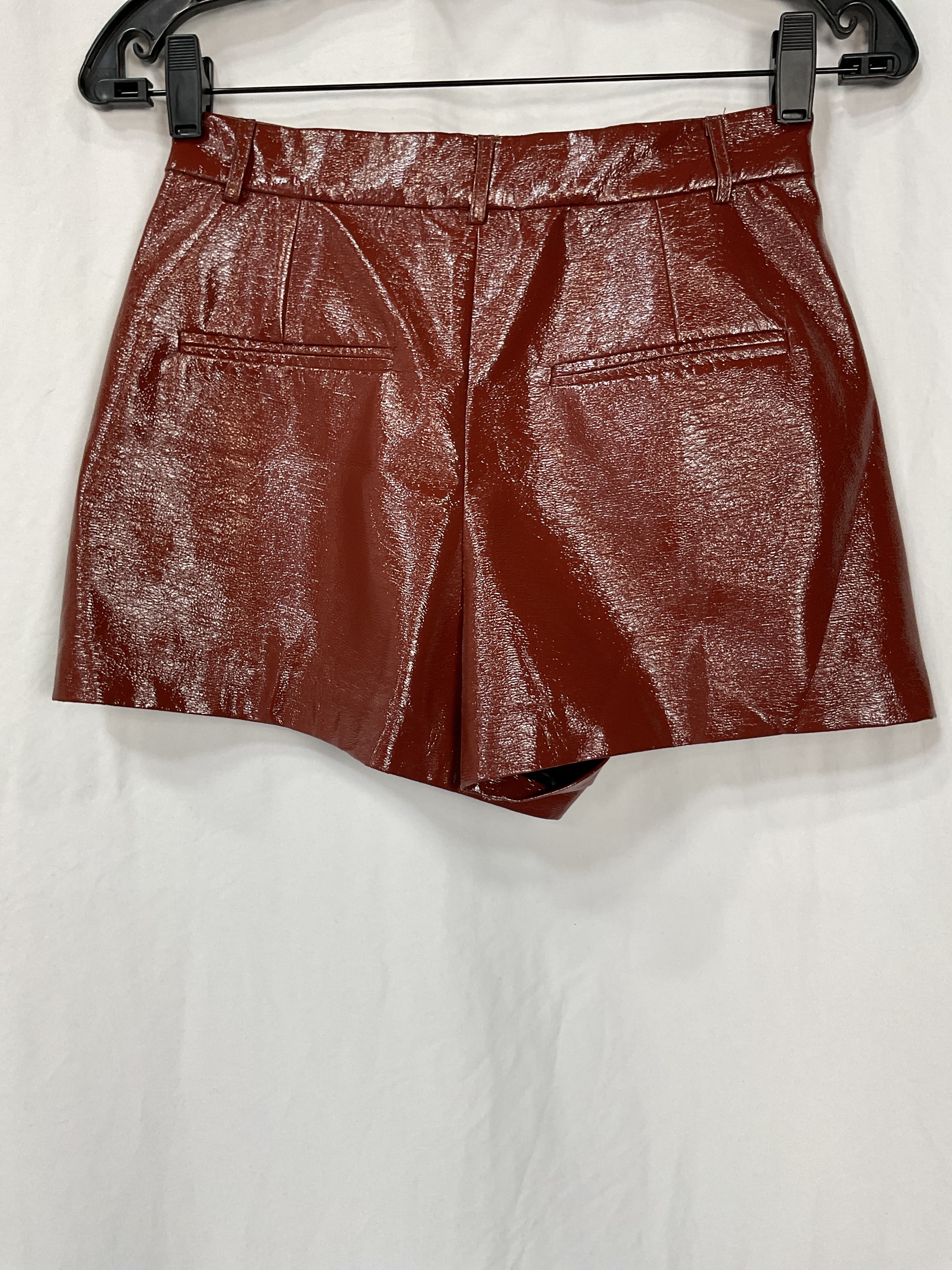 The New Arrivals By Ilkyaz Ozel Mara Skirt In Mahogany - Image 3