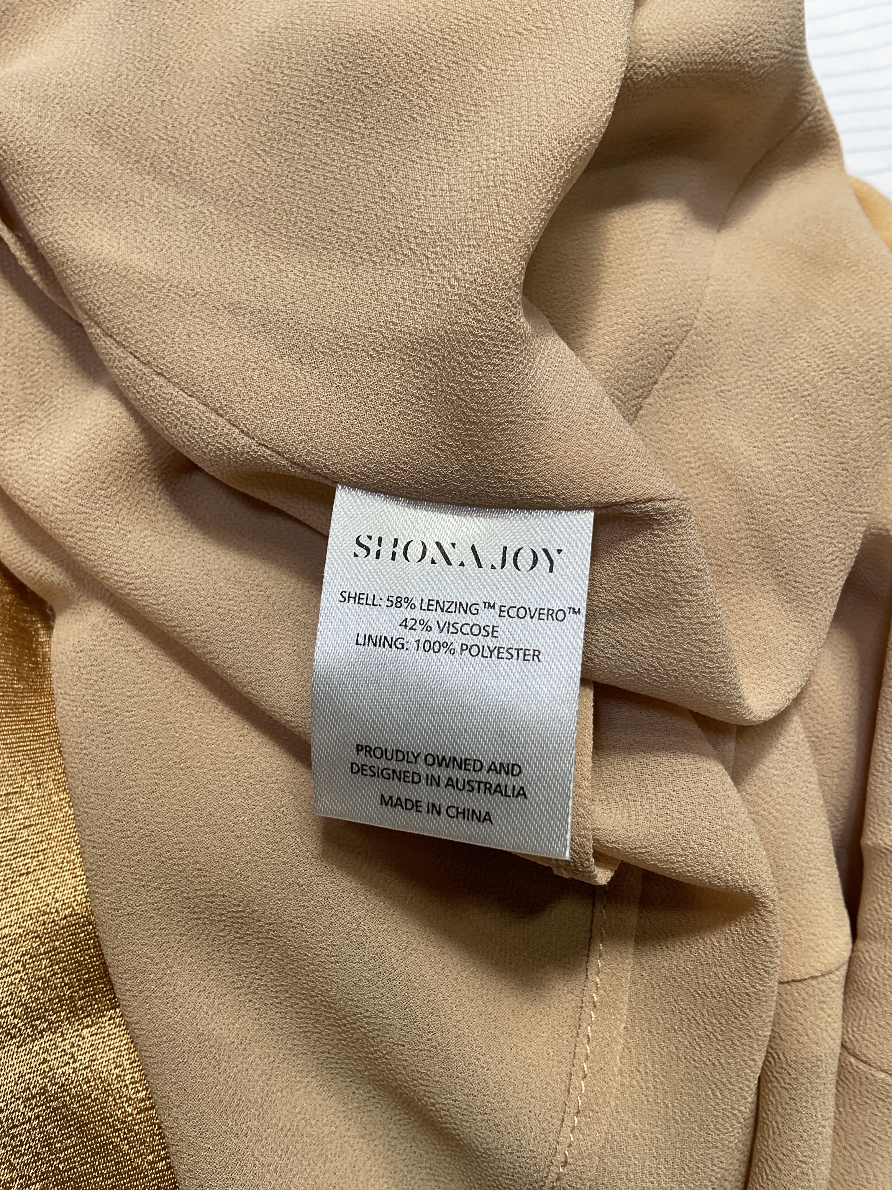 Oliviera Twist Front Midi Dress In Taffy - Image 3
