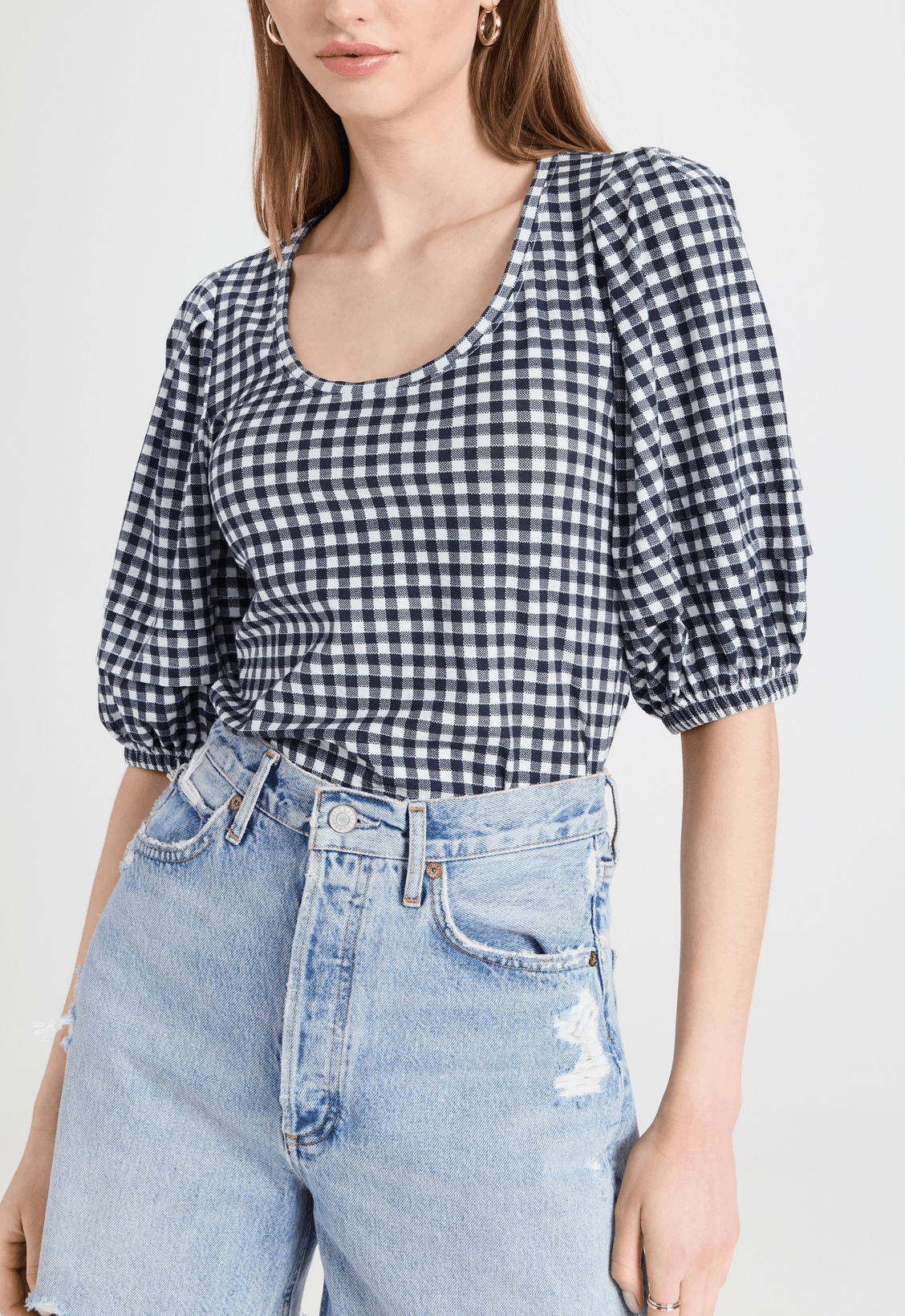 Nigella Scoop Neck Top - Image 1