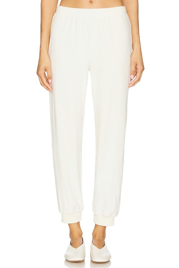 Rhys Velour Jogger - Image 1