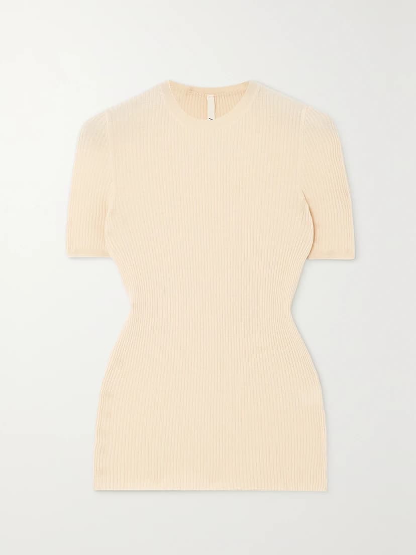 The Runner Ribbed Merino Wool T-Shirt - Image 2