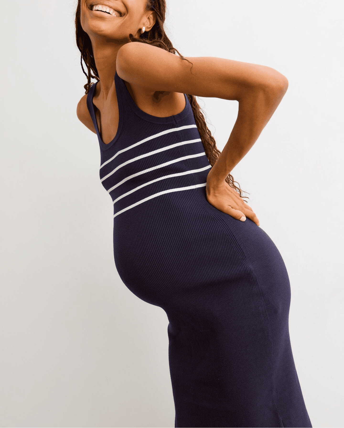 The Kristen Ribbed Knit Tank Dress - Image 2