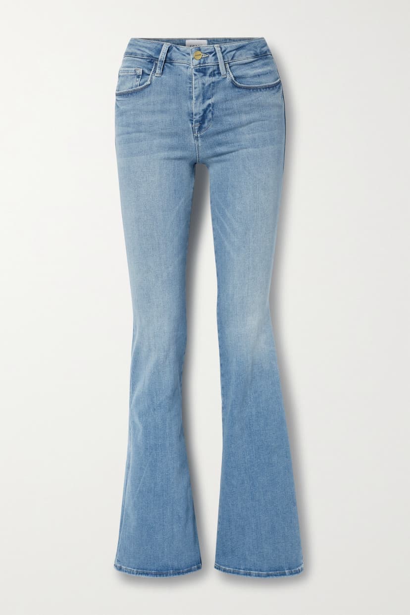 le one flare high-rise organic jeans - Image 2