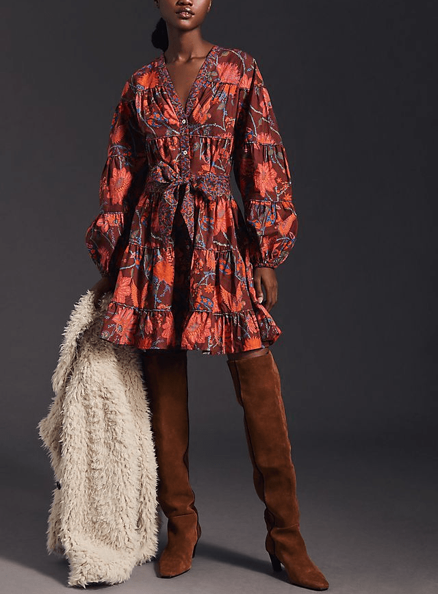 Button-Front Dress - Image 2