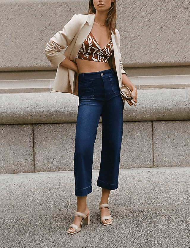 The Skipper Wide-Leg Jeans - Image 1