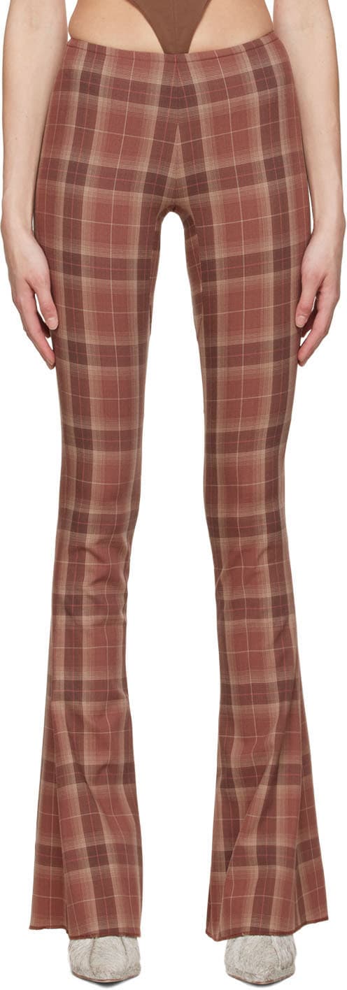 Brown Wool Trousers - Image 2