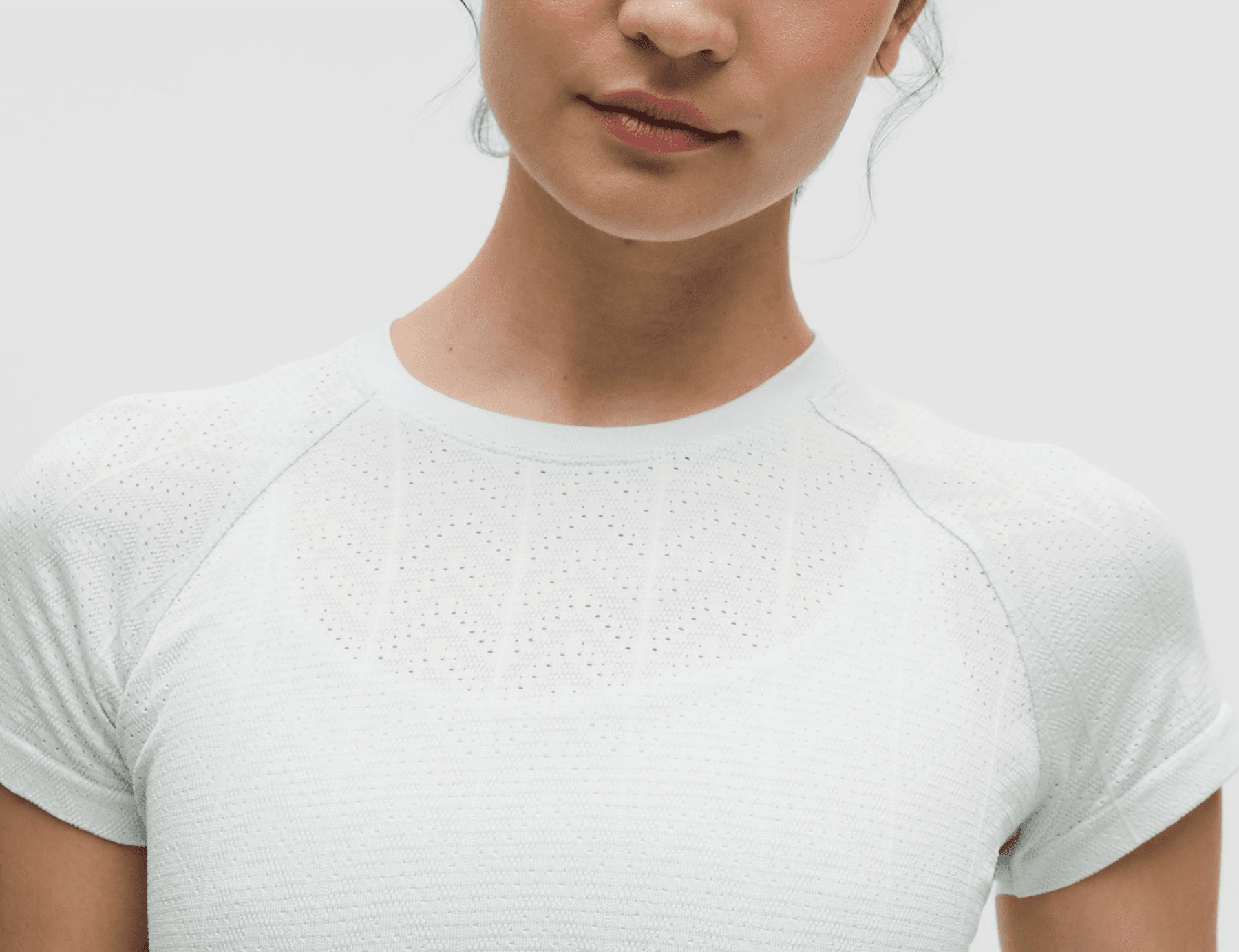Swiftly Pointelle Cropped Short-Sleeve Shirt - Image 2