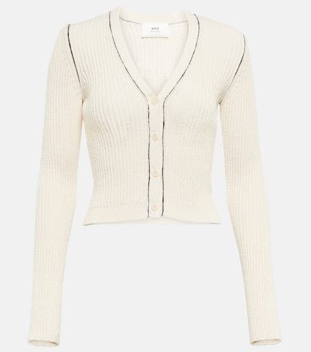 Ribbed-Knit Cardigan - Image 2