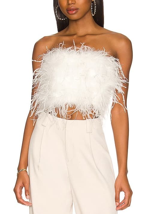 Zaina Top In White - Image 2