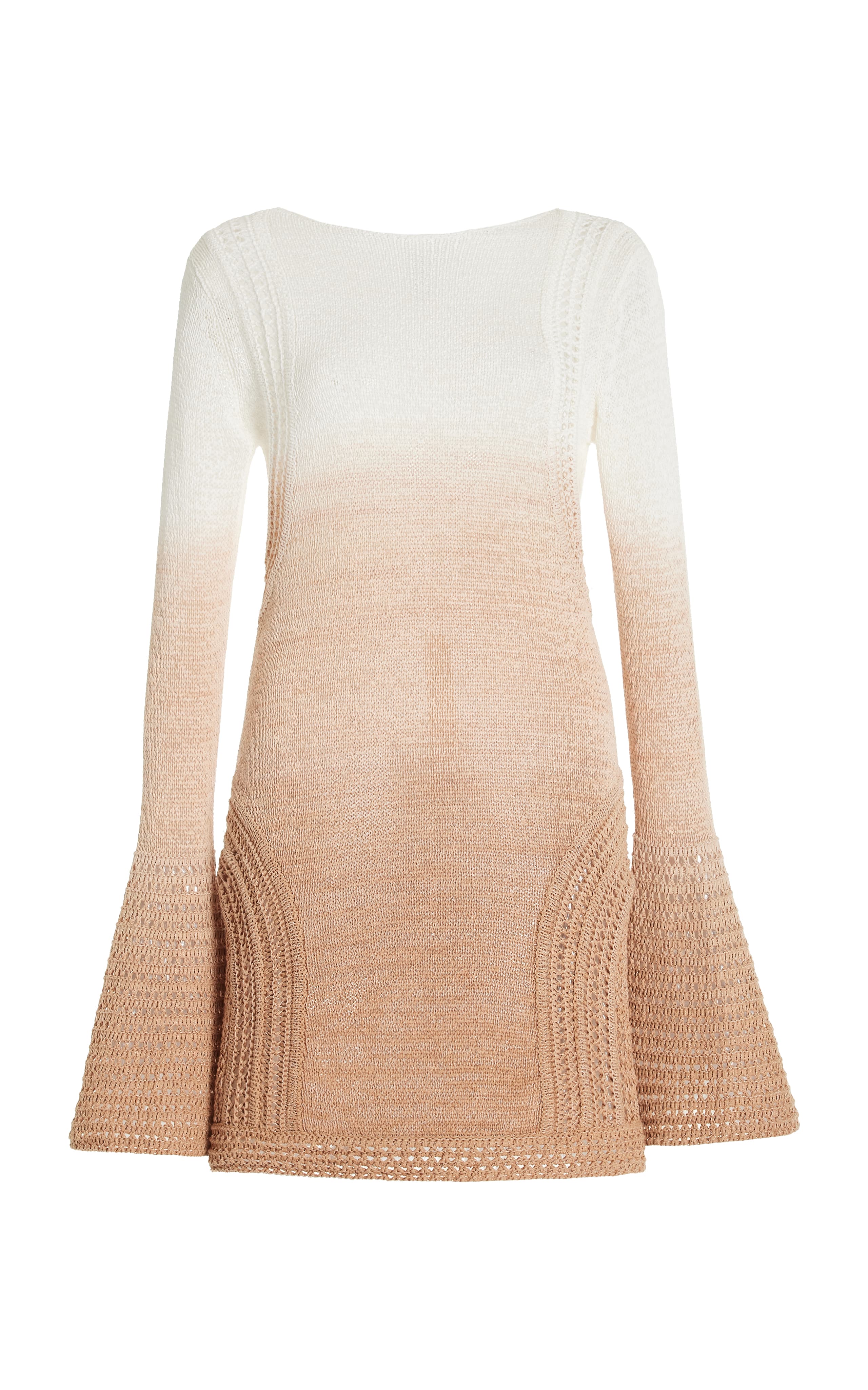 Orly Knit Cotton-Blend Mini Dress - Image 2
