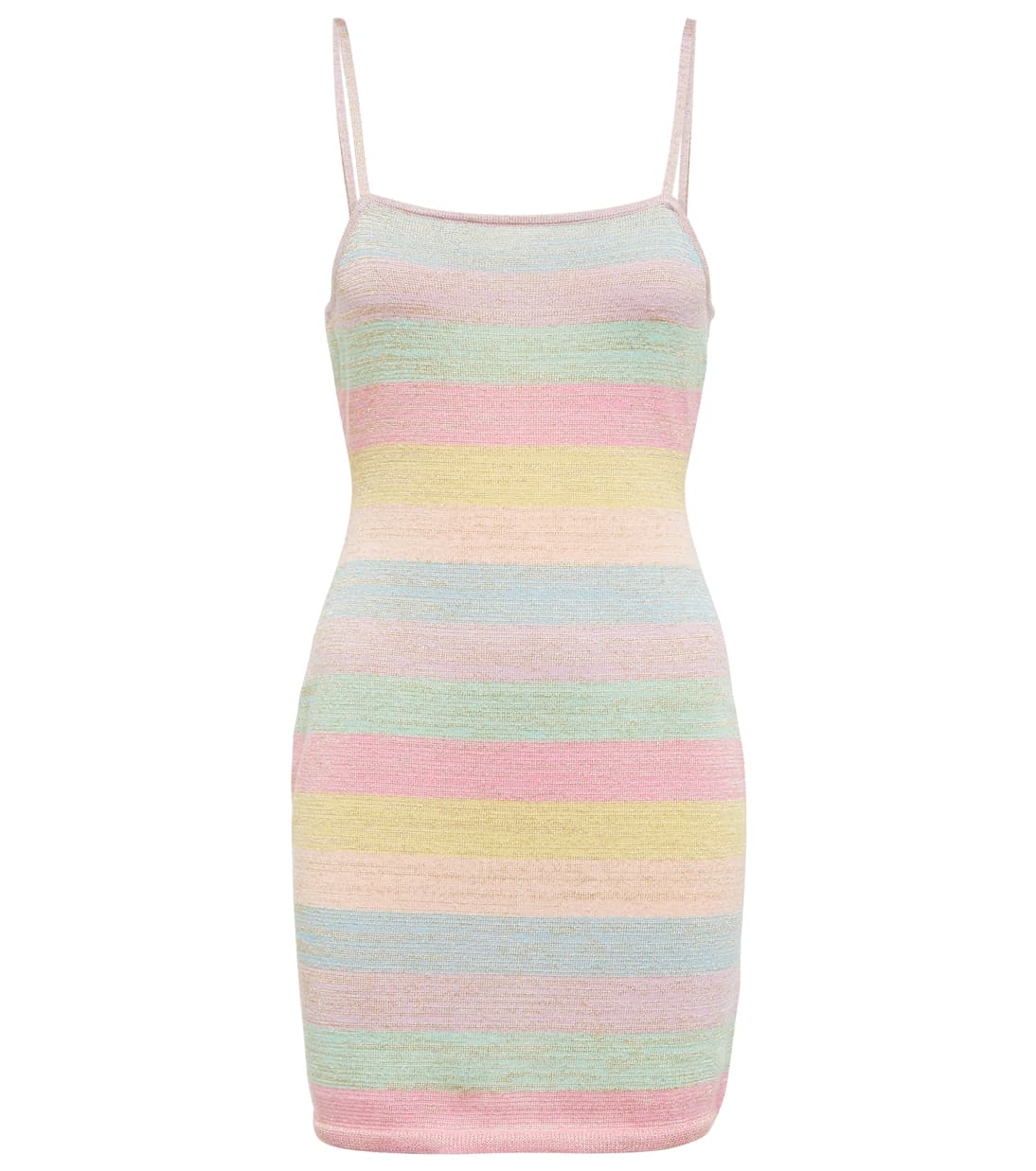 Lessie Knit Cotton-Blend Minidress - Image 2