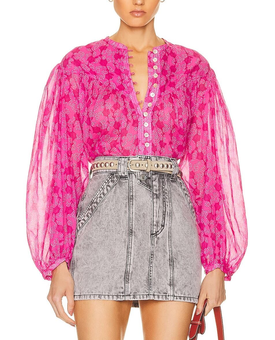 Salika Long Sleeve Blouse - Image 2