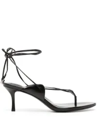 Ankle-Strap Low-Heel Sandals - Image 1